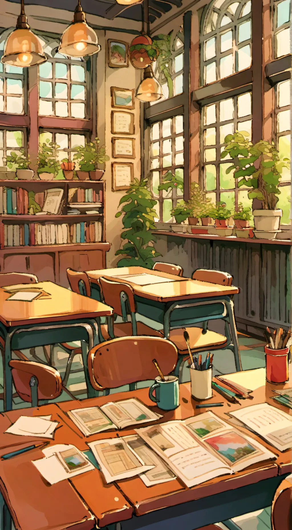 ai character: TADC HIGH SCHOOL  background