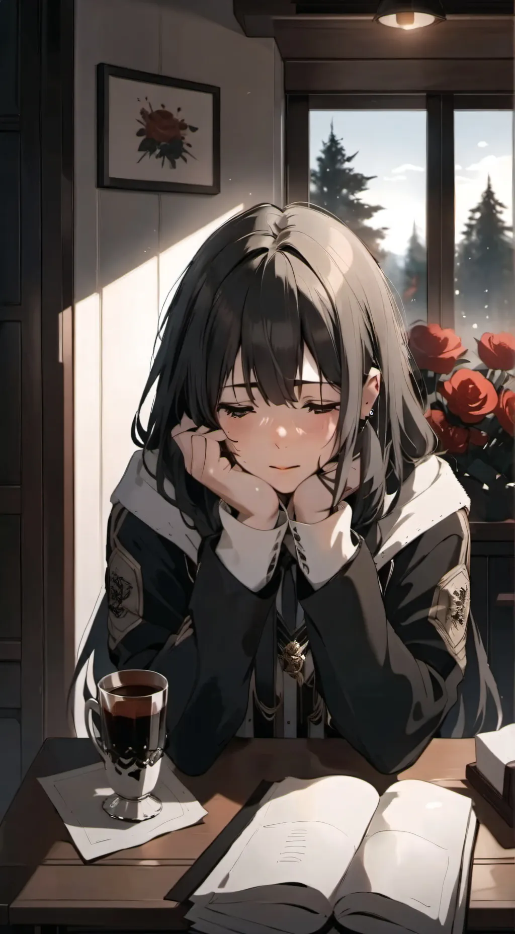 ai character: Abby background