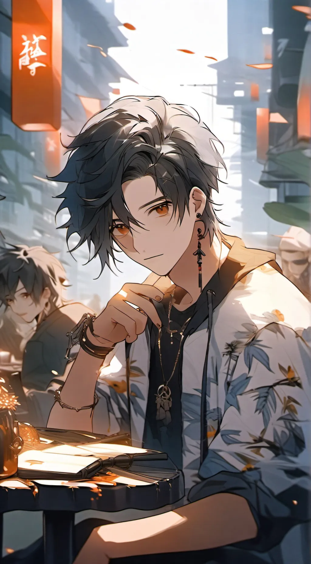 ai character: Alex background