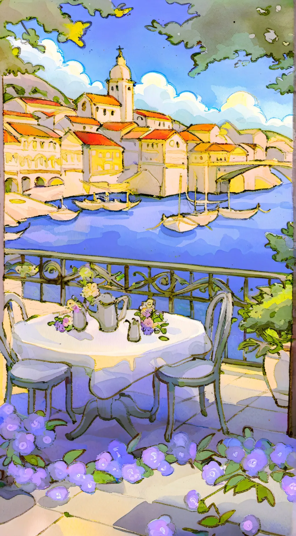 ai character: ~Kny kiss counter~ background