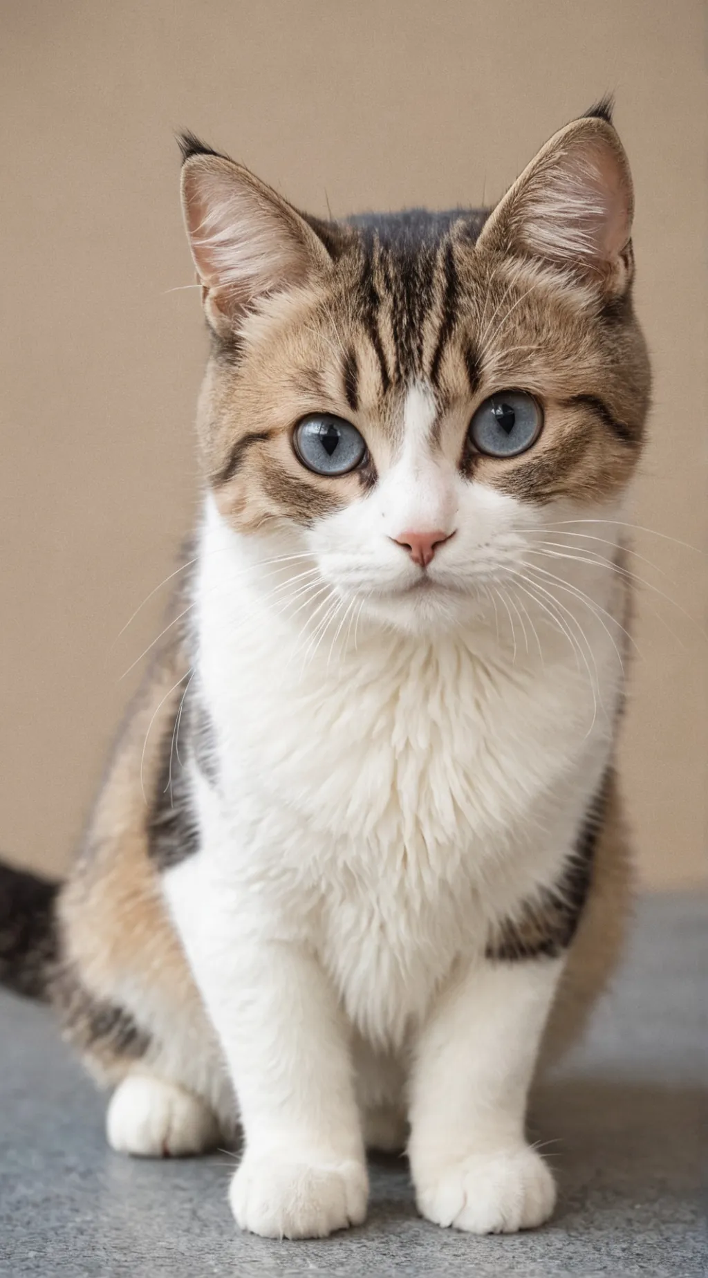 ai character: Mi gato 🤍 background