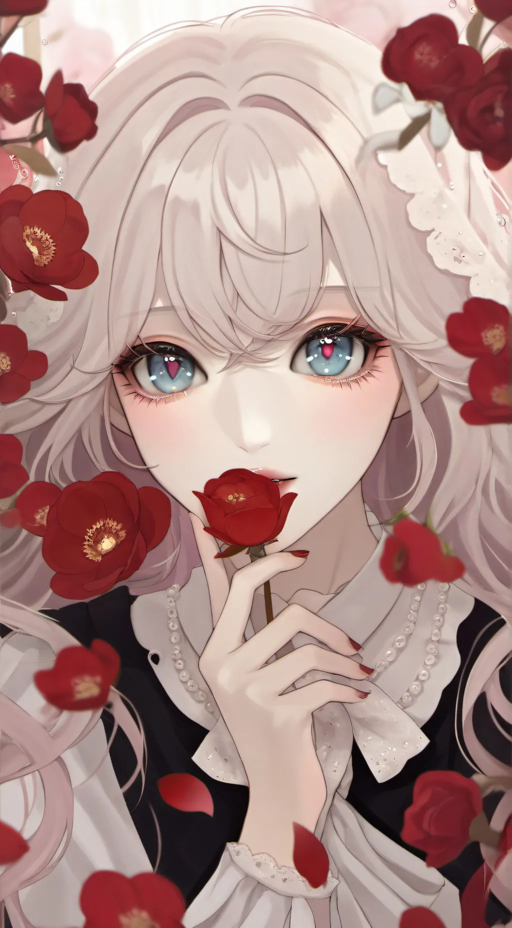 ai character: Celine namorada  background