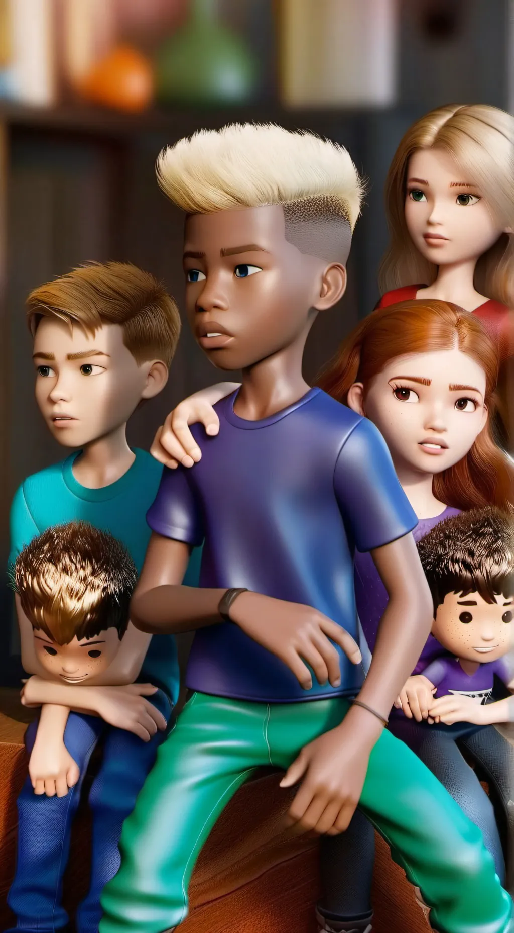 ai character: Chastain  background