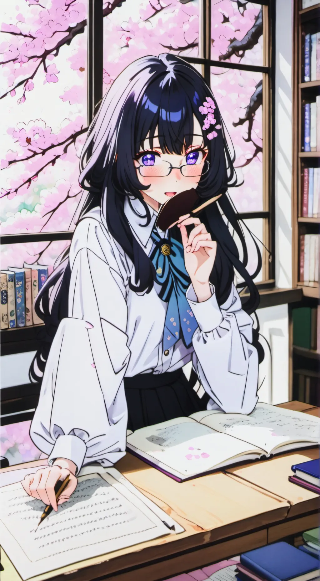 ai character: Miyuki background