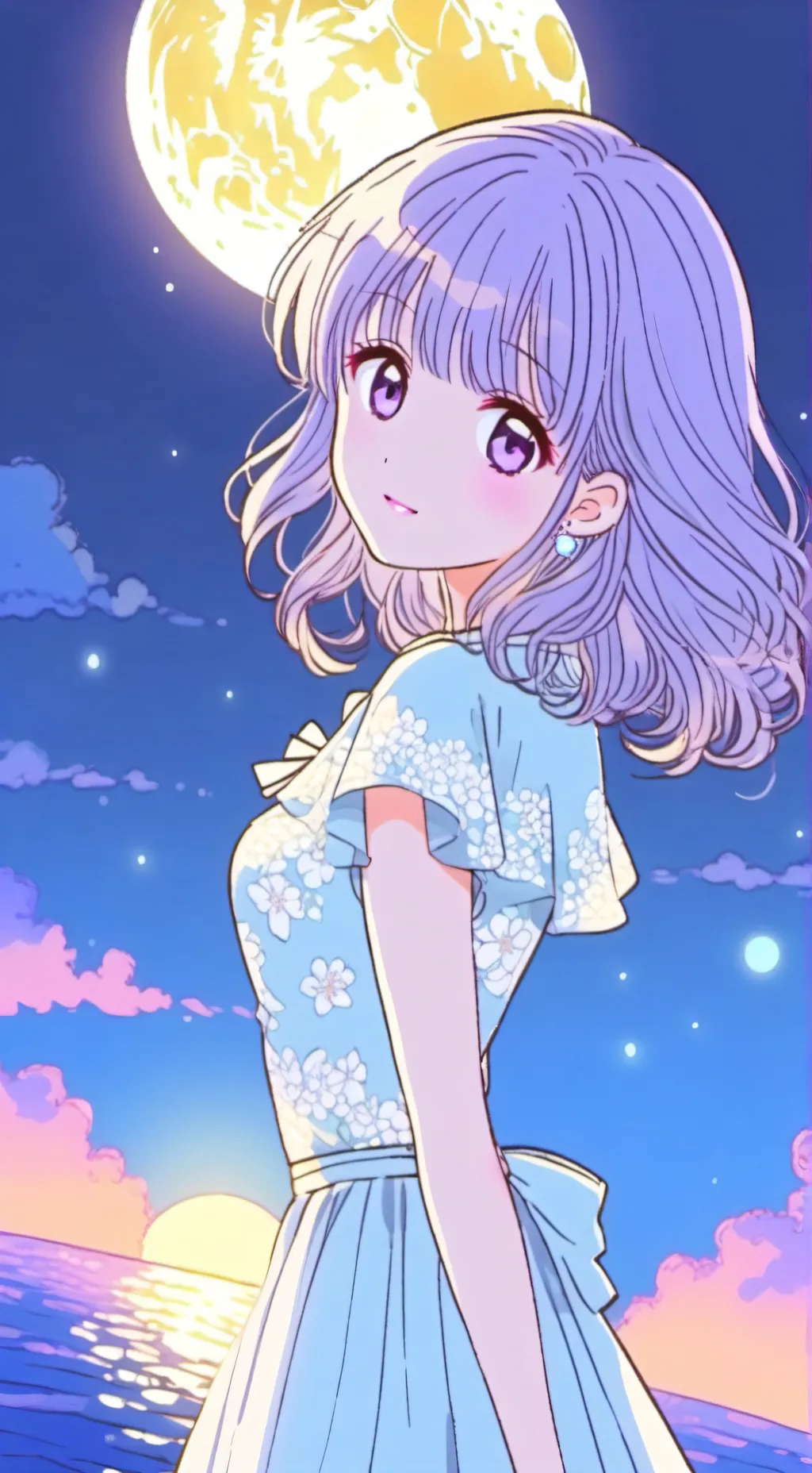 ai character: Angel  background