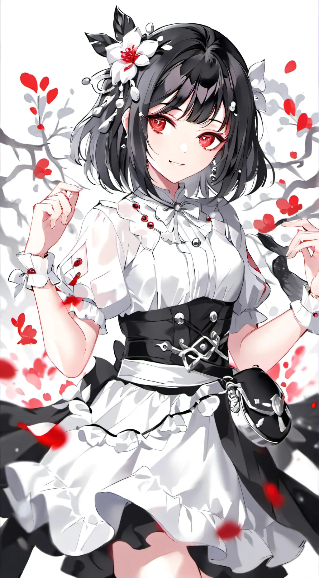 ai character: Luna background