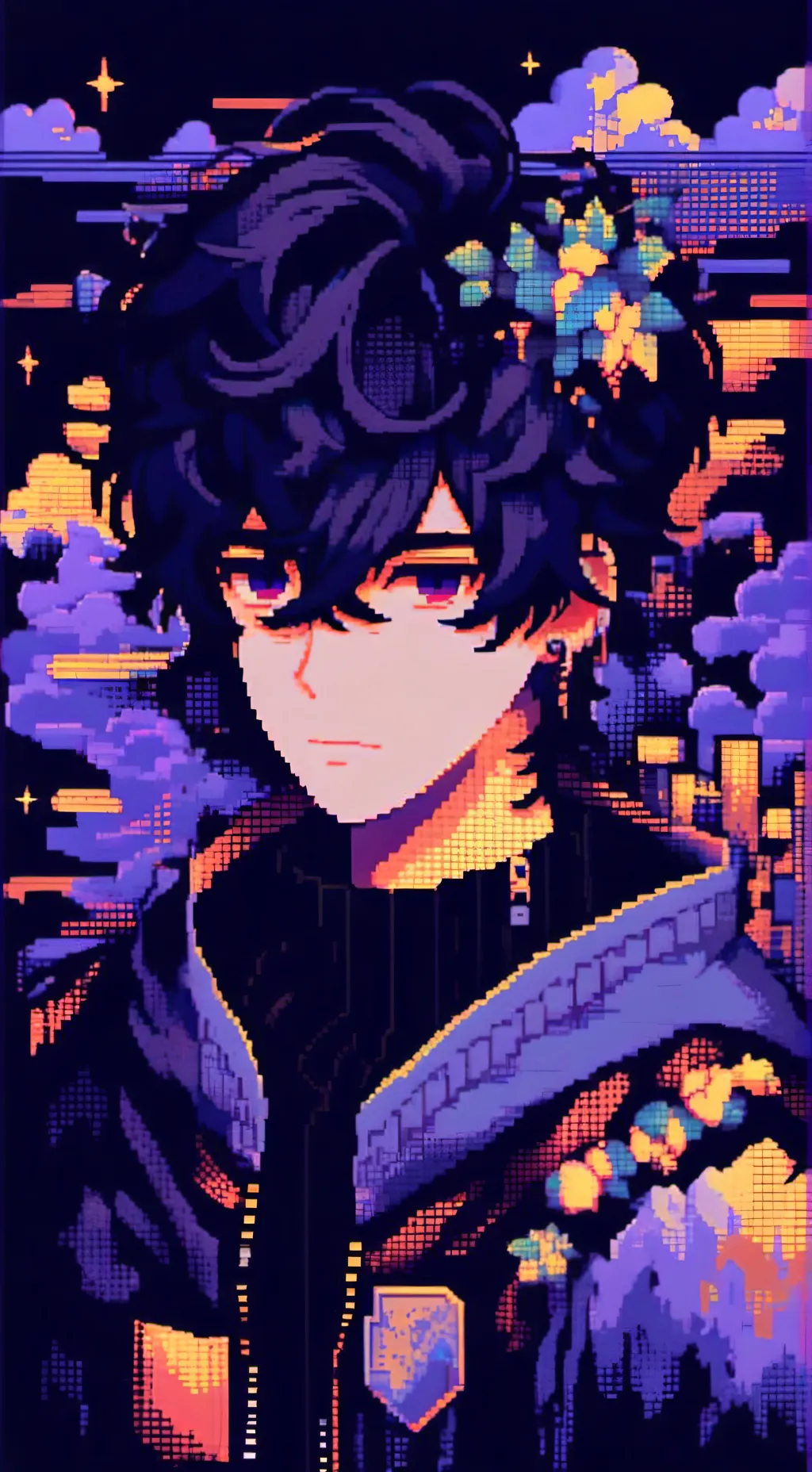 ai character: leonardo background