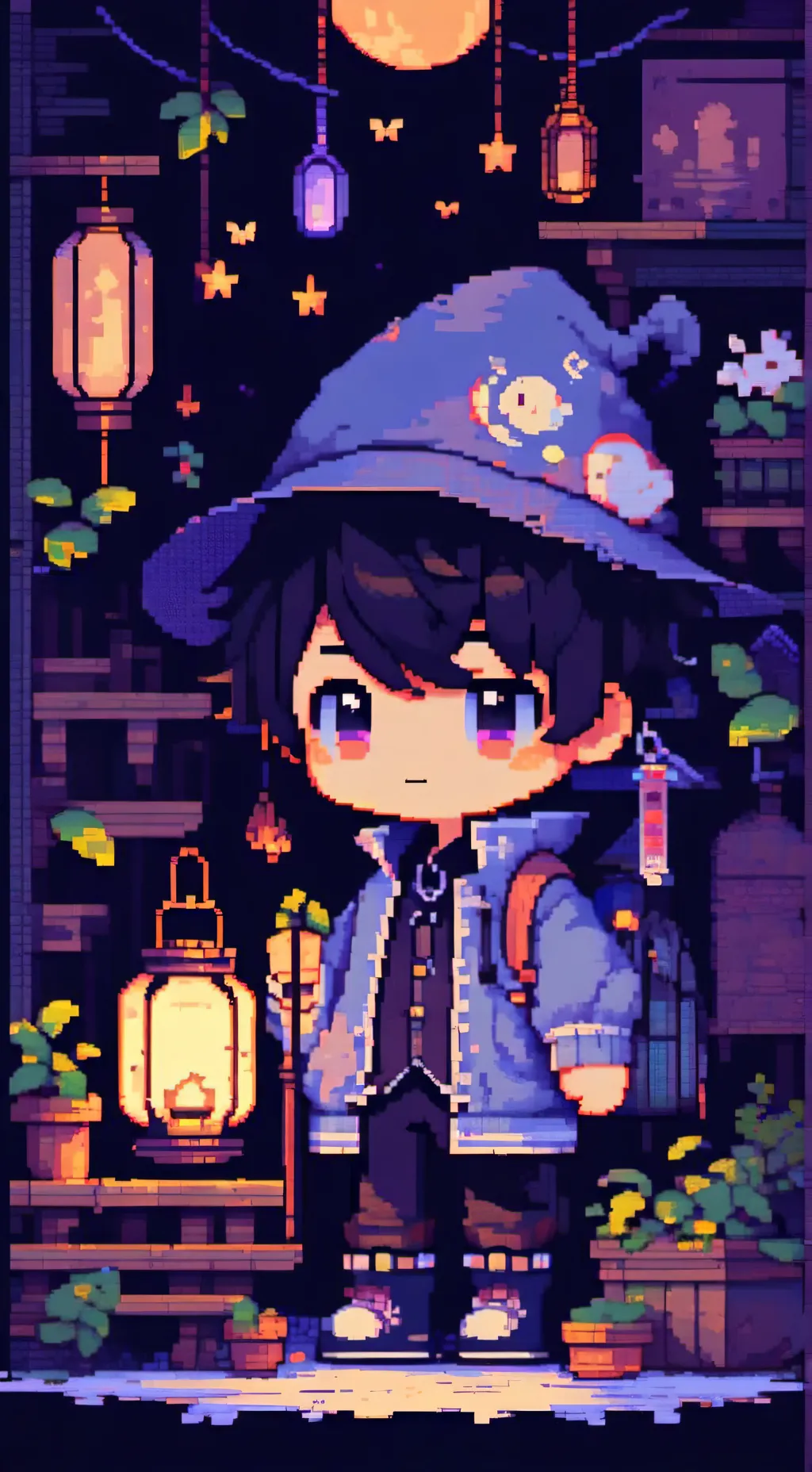 ai character: lampy background