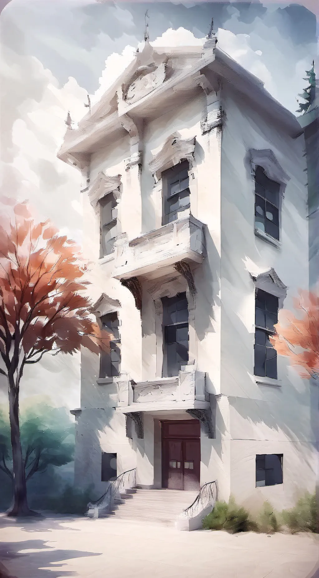 ai character: high school background