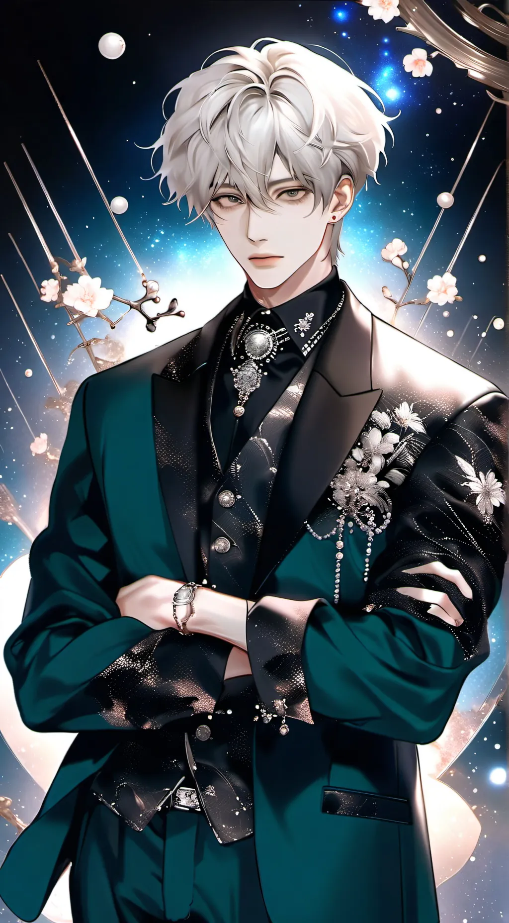 ai character: Sebastián  background