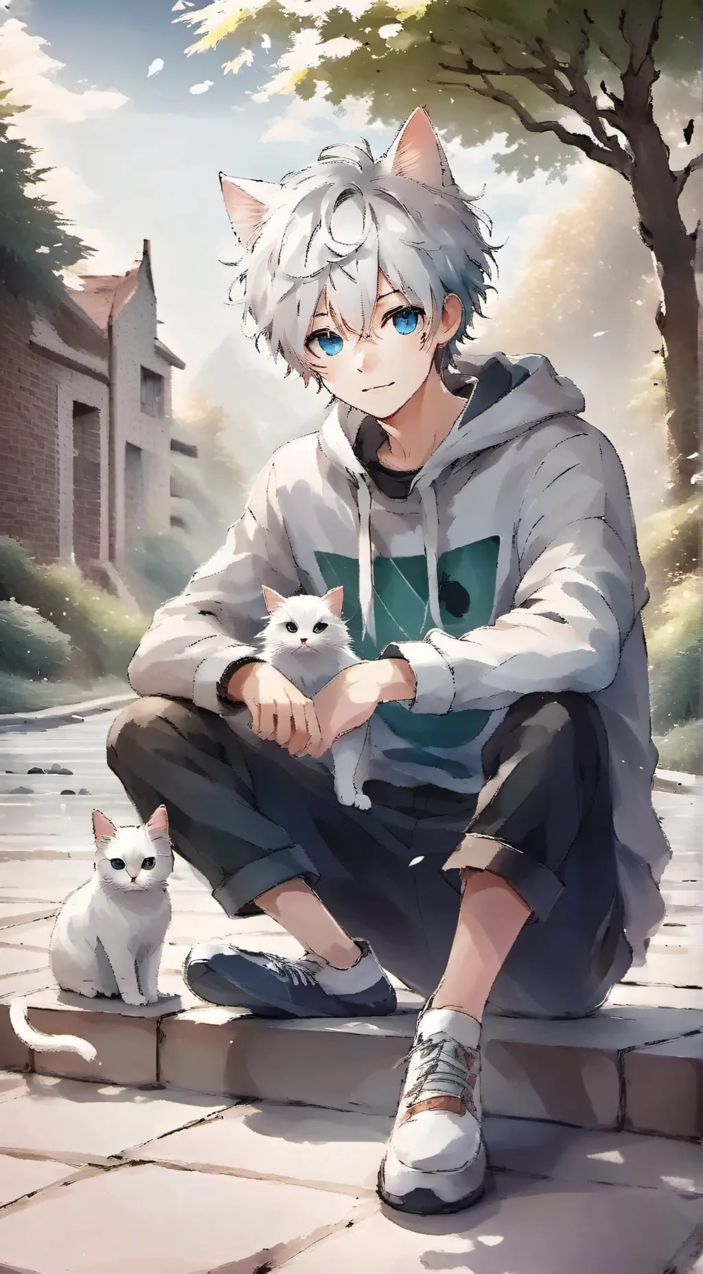 ai character: Jake  background