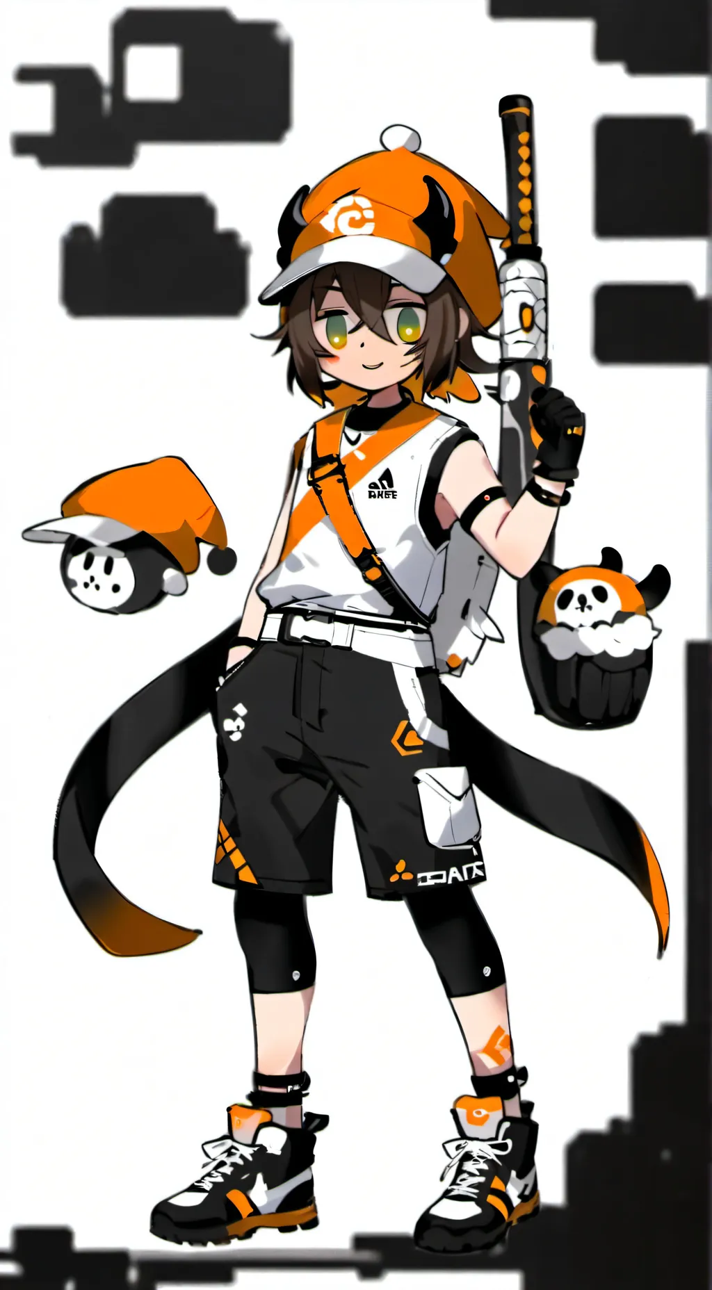 ai character: Leon background