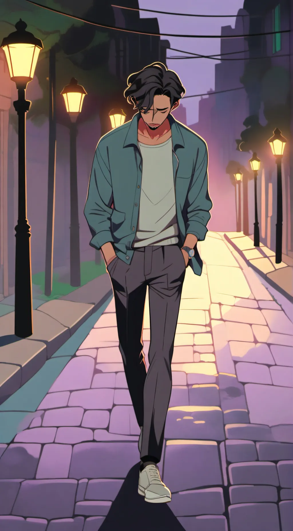 ai character: Inumaki&Akame background