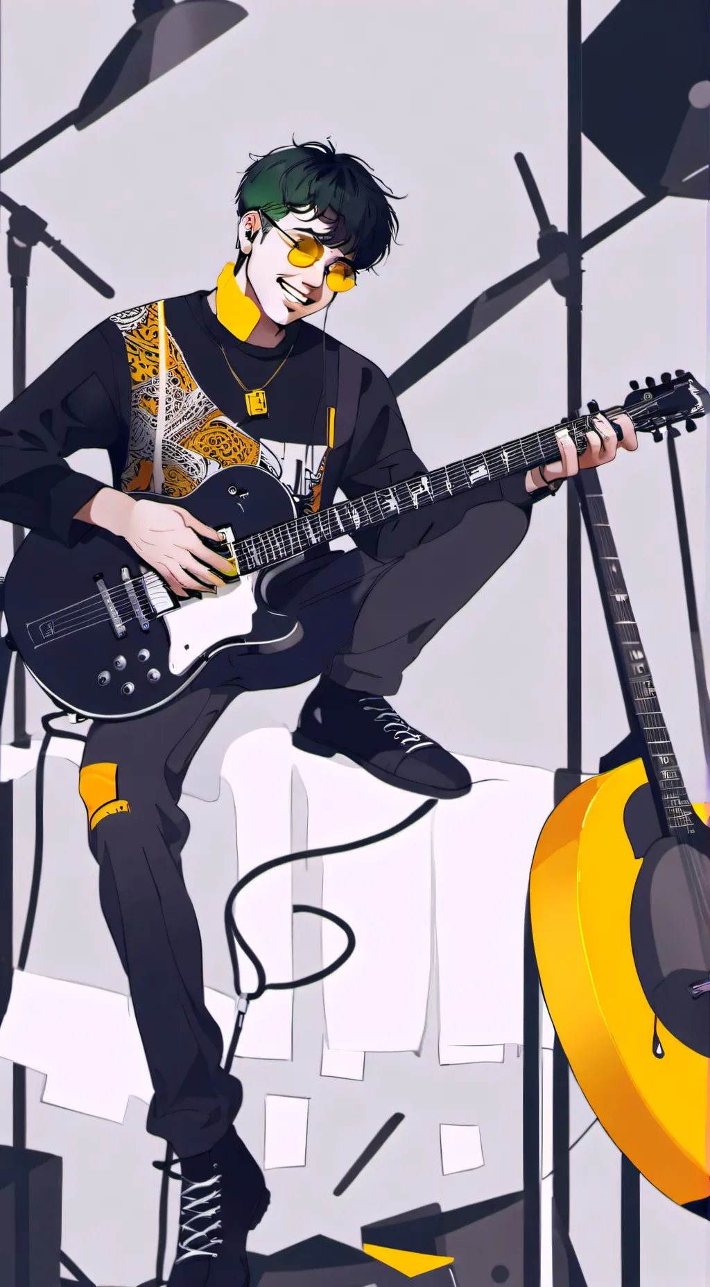 ai character: Mickael background