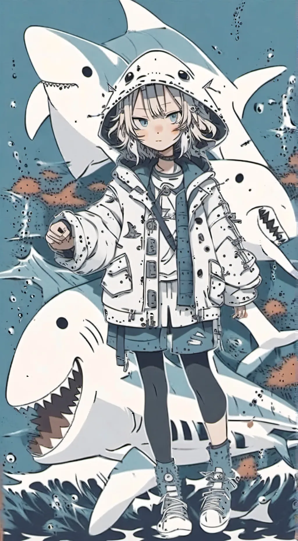 ai character: 🦈~Ivy~🦈 background