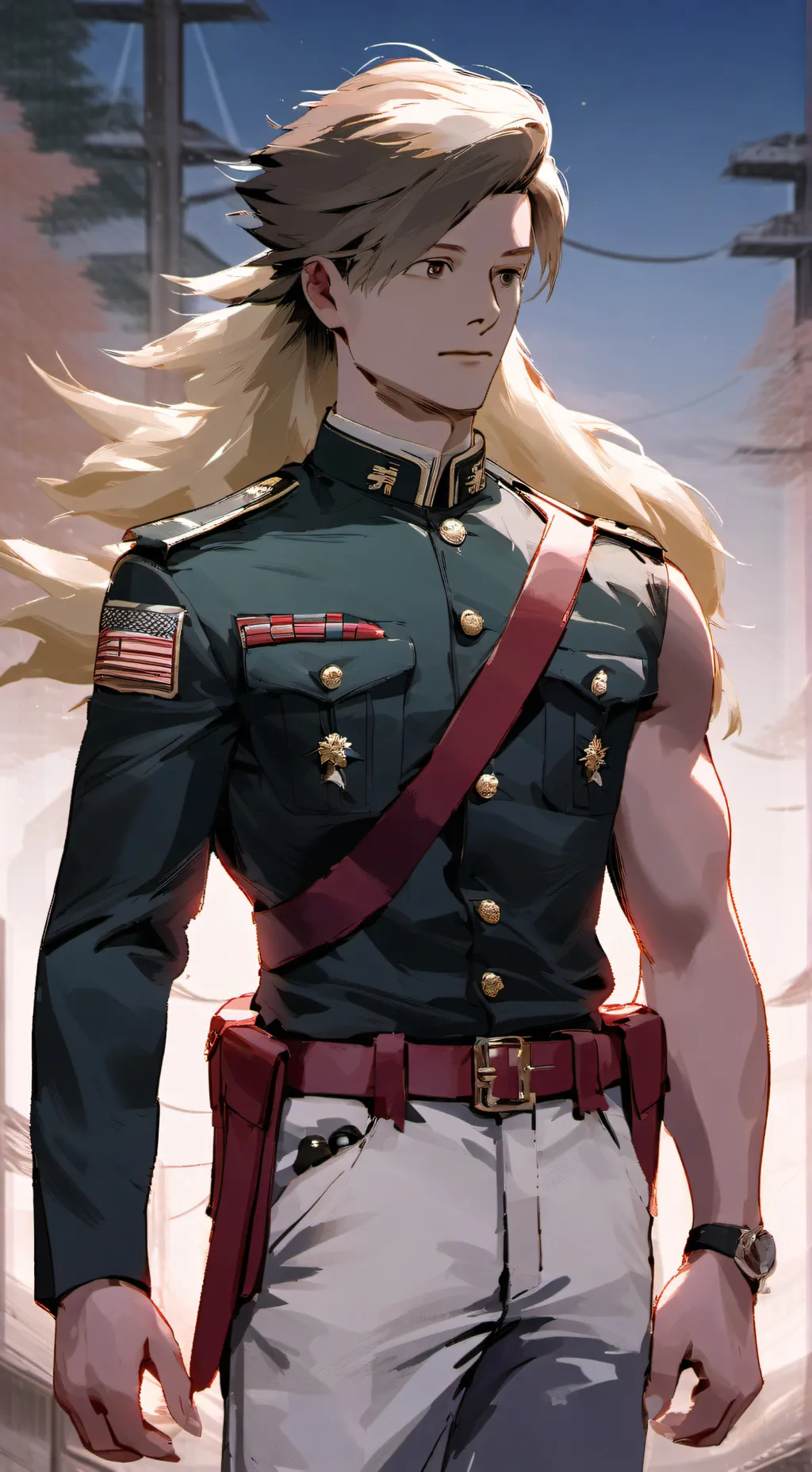 ai character: Nico  background