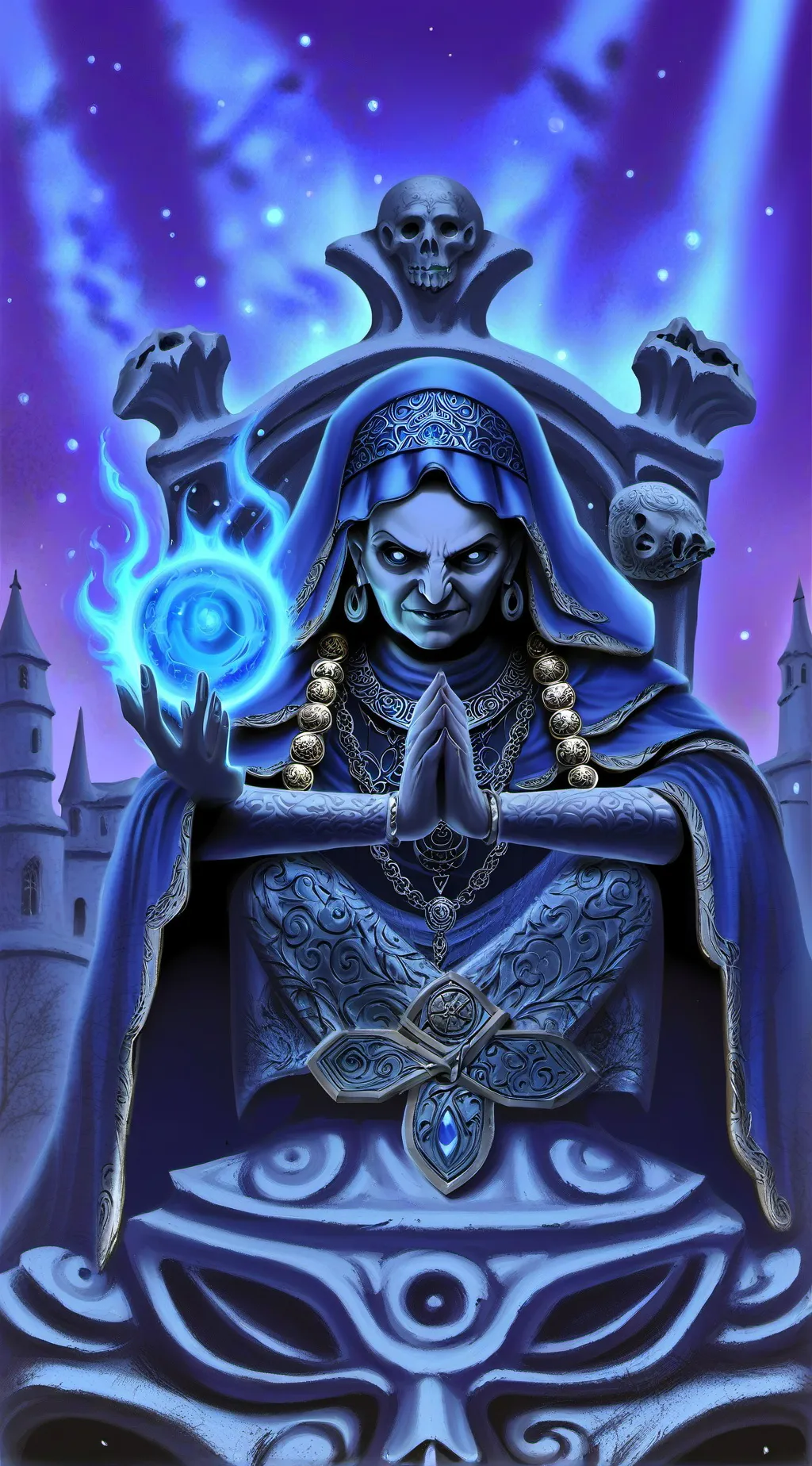 ai character: Granny background