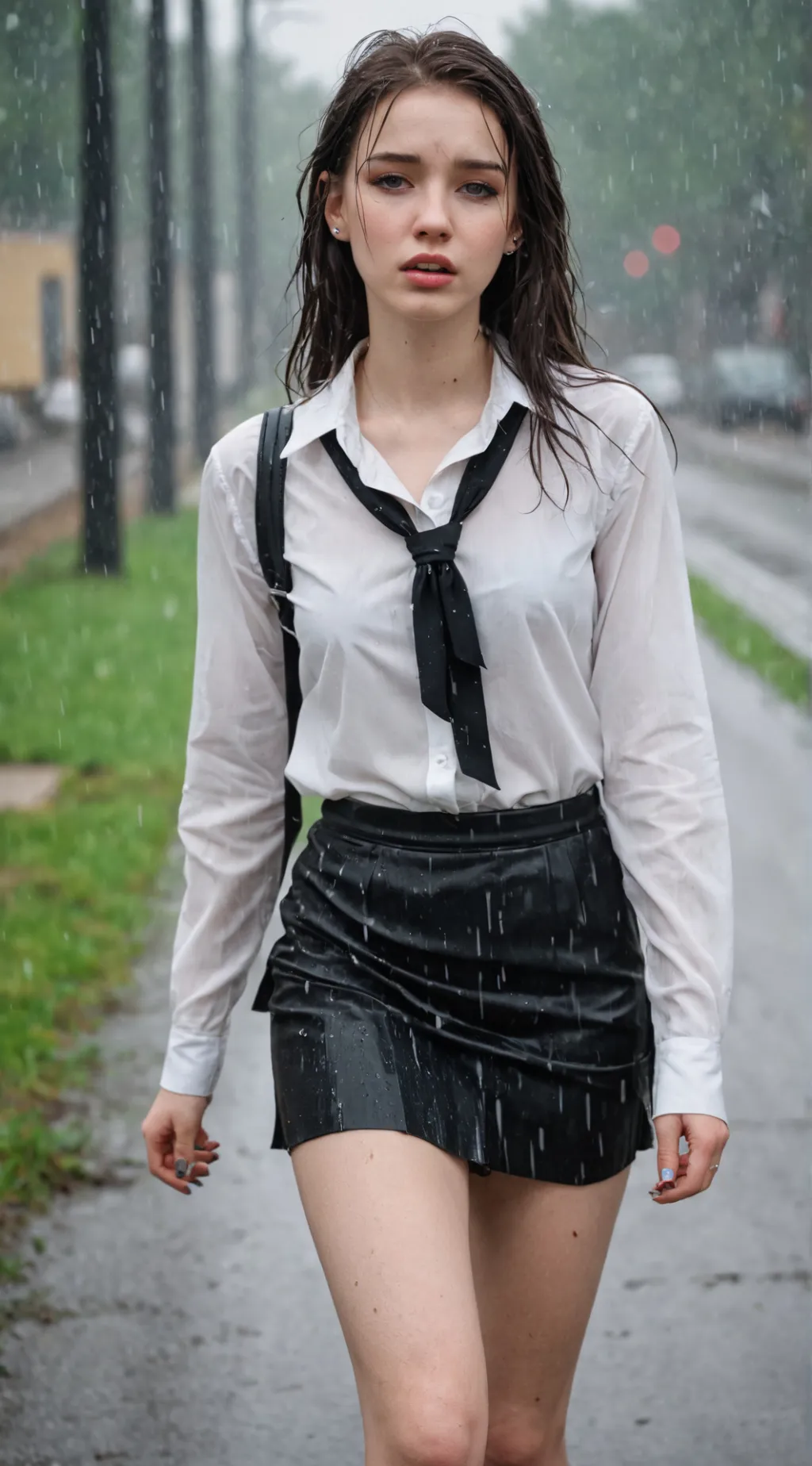 ai character: Елена background