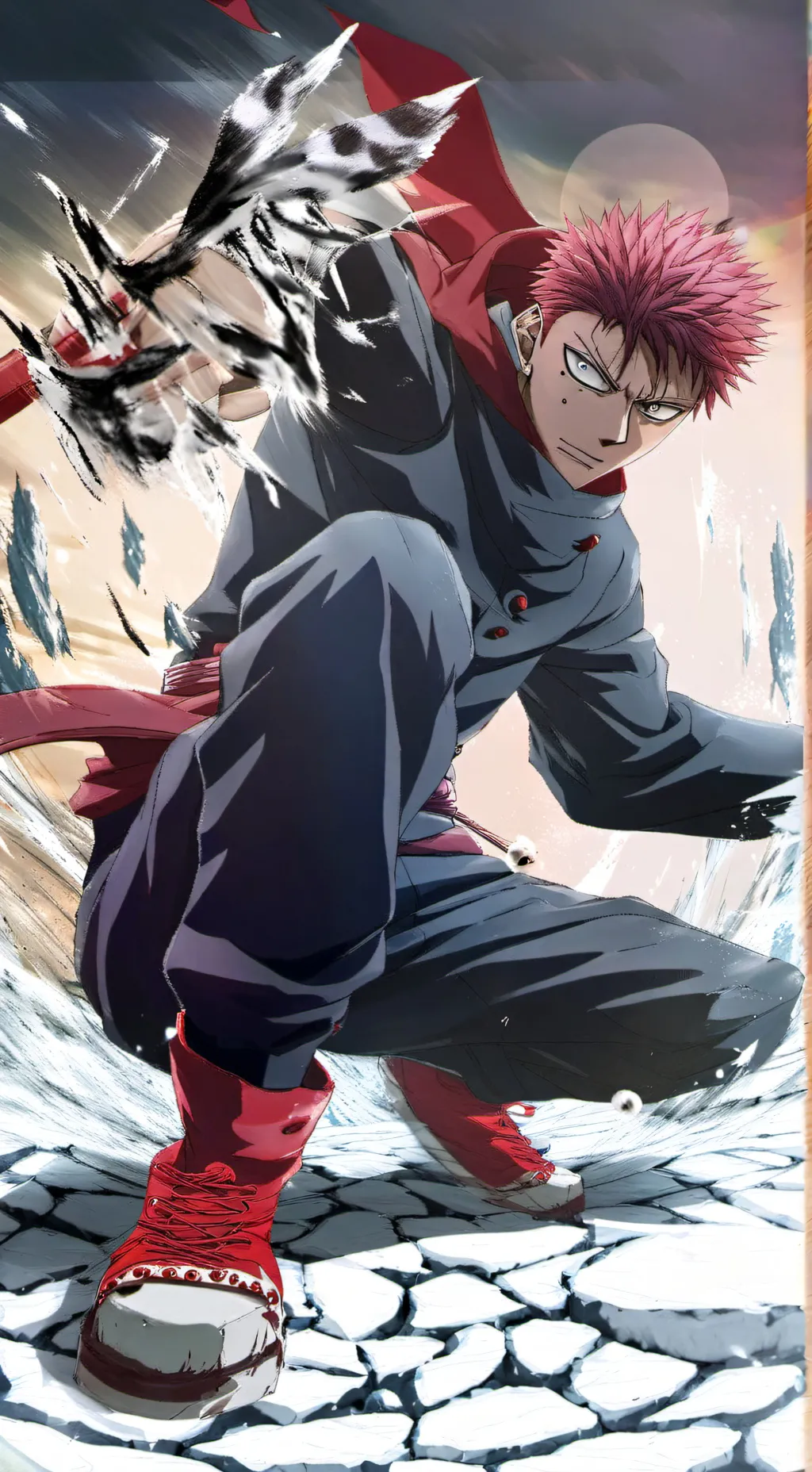 ai character: manga yuji background