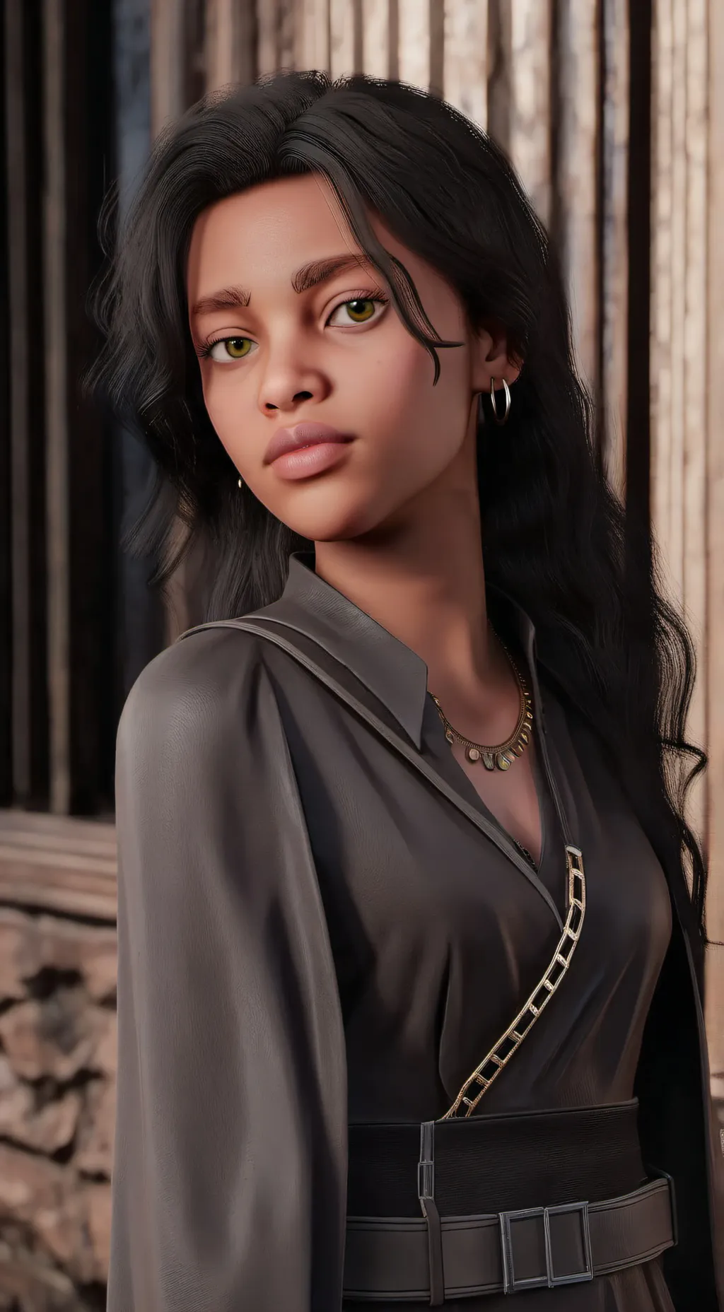 ai character: Kayla background