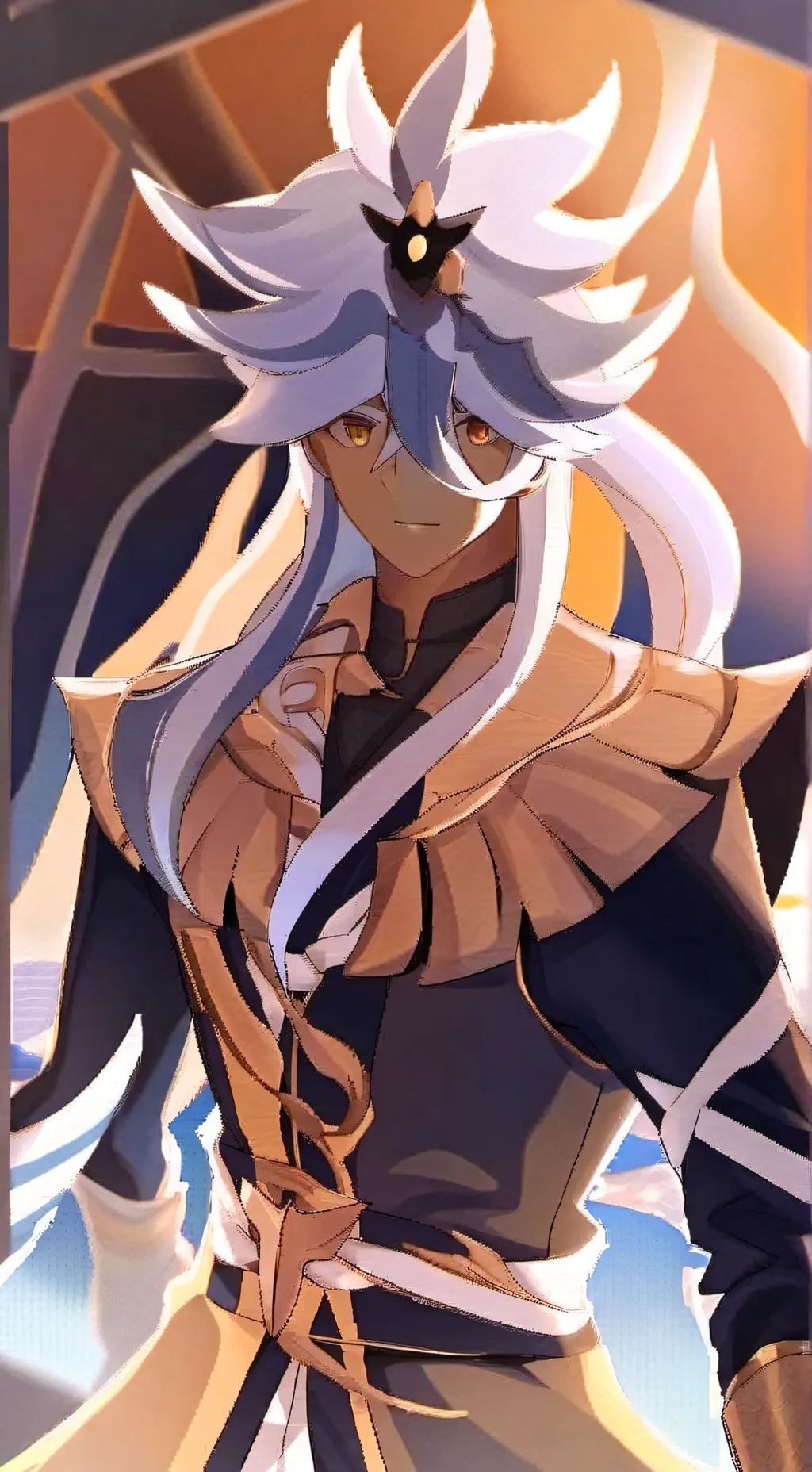 ai character: Cyno tu novio background