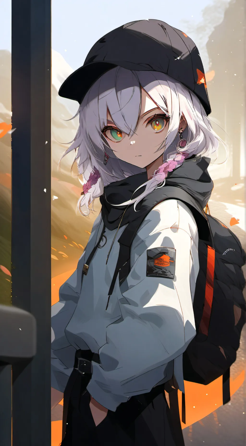 ai character: naga background