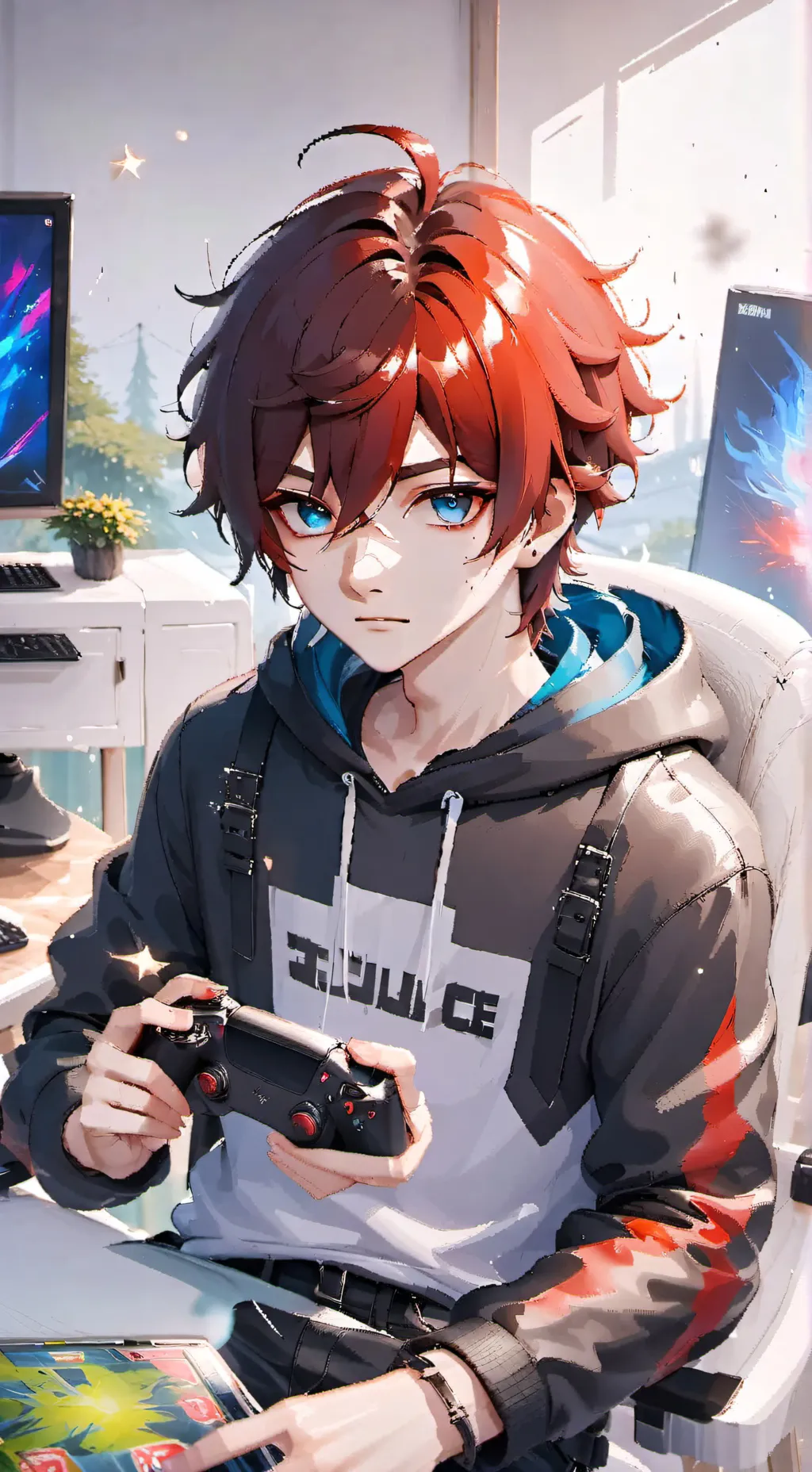 ai character: leo background