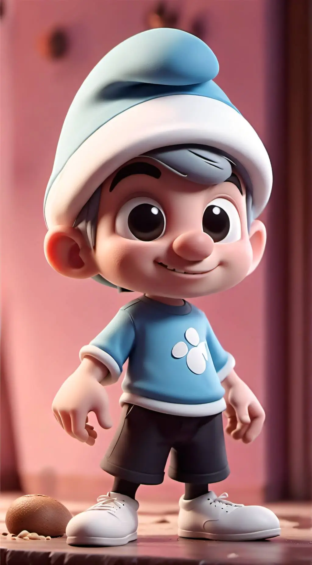 ai character: square game  background