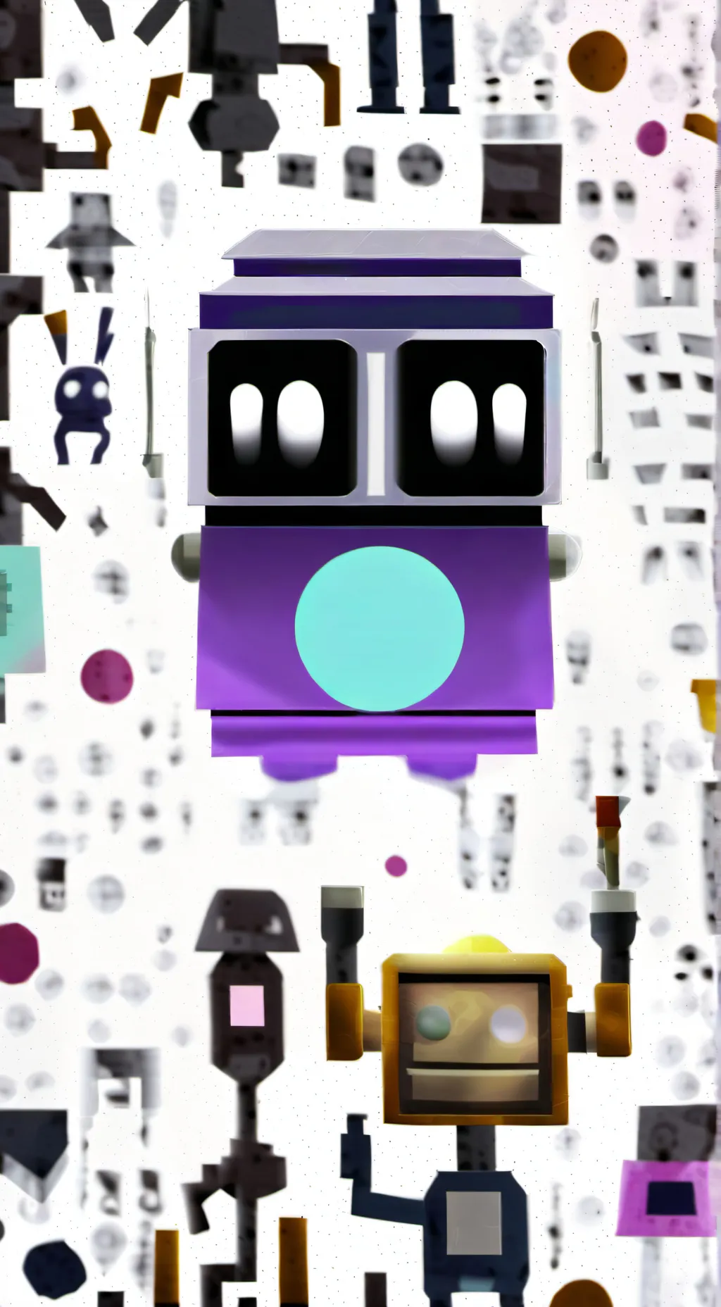 ai character: nuzi but sus. 2... background