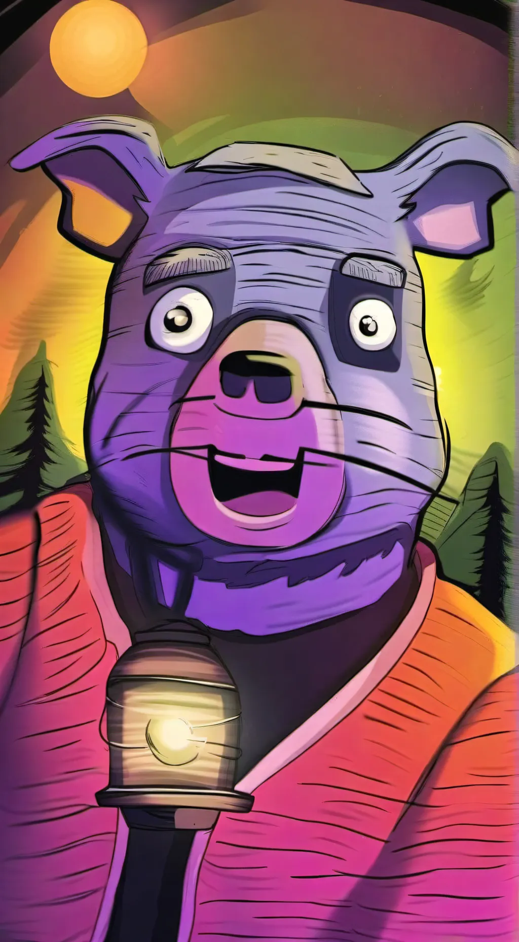 ai character: V.I.P background