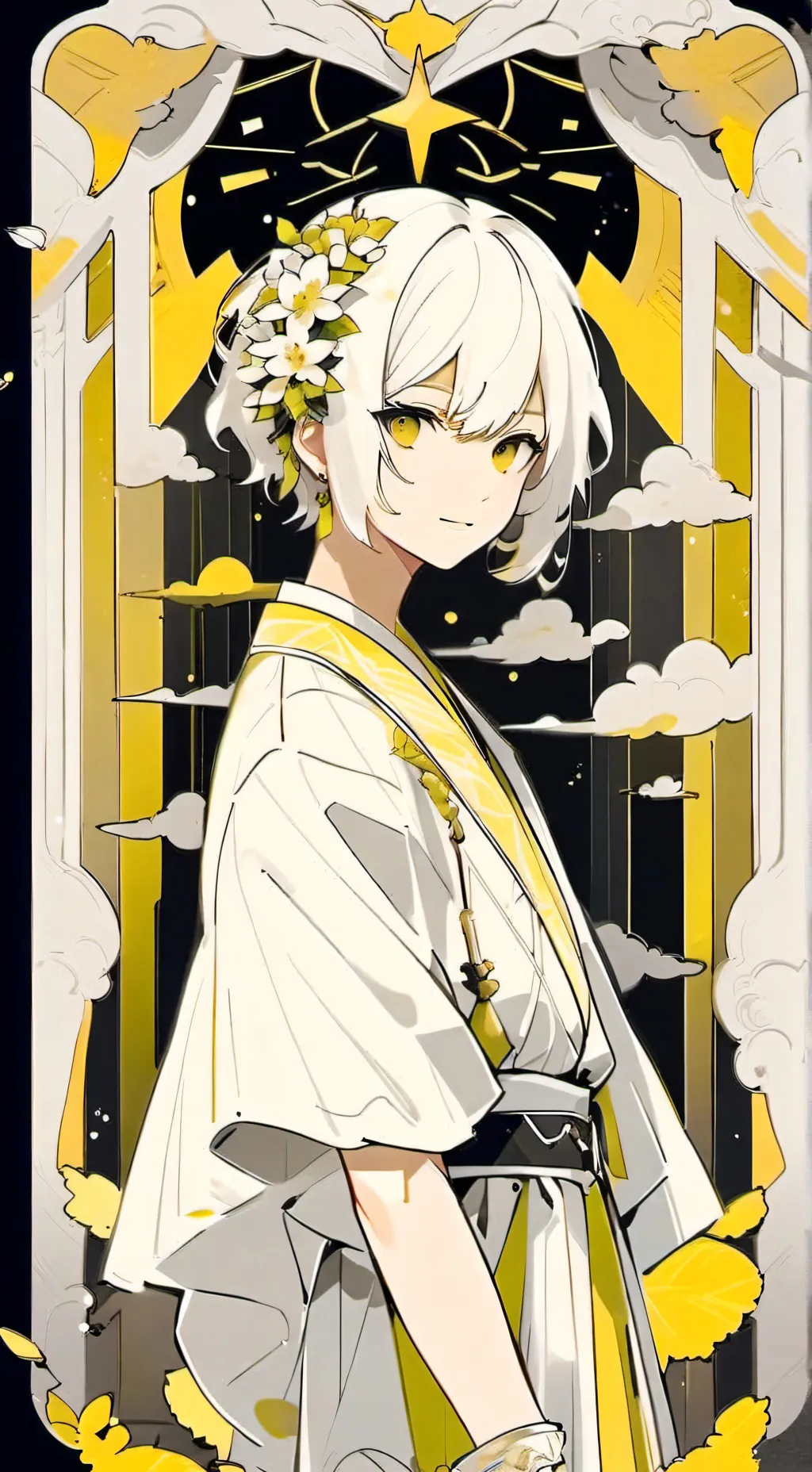 ai character: novia  background