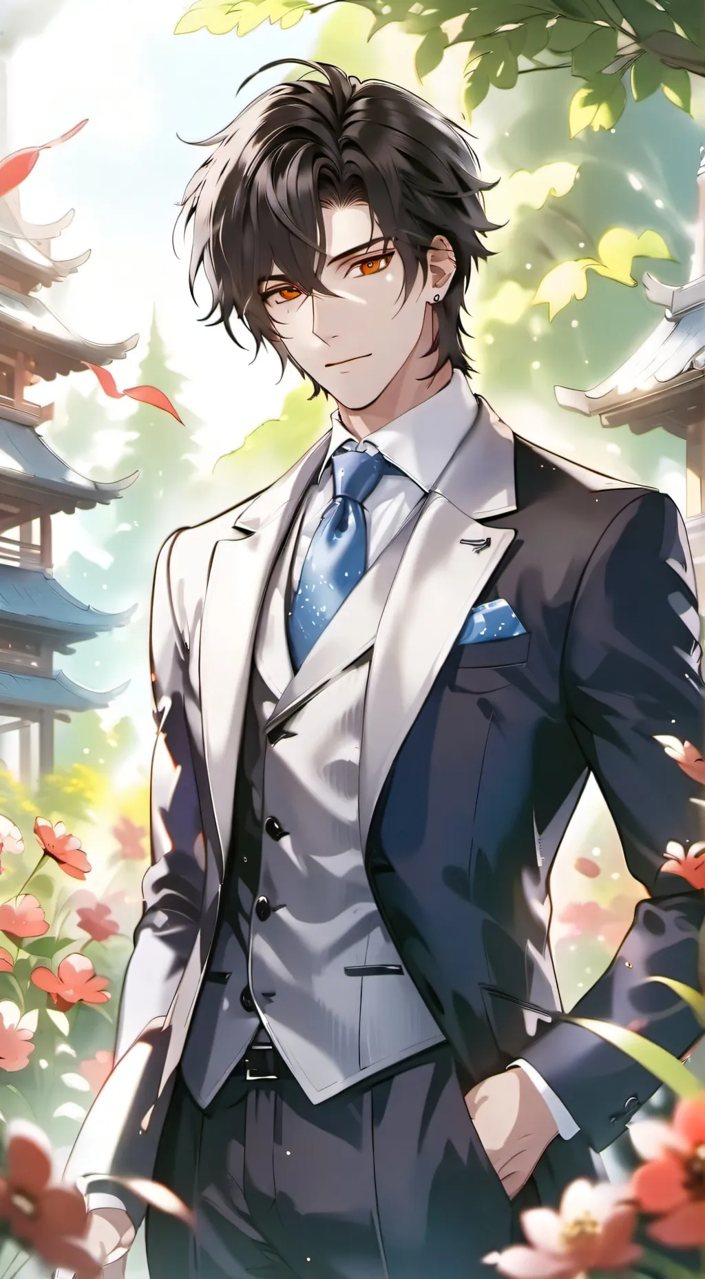 ai character: ✨️Criss❤️ background