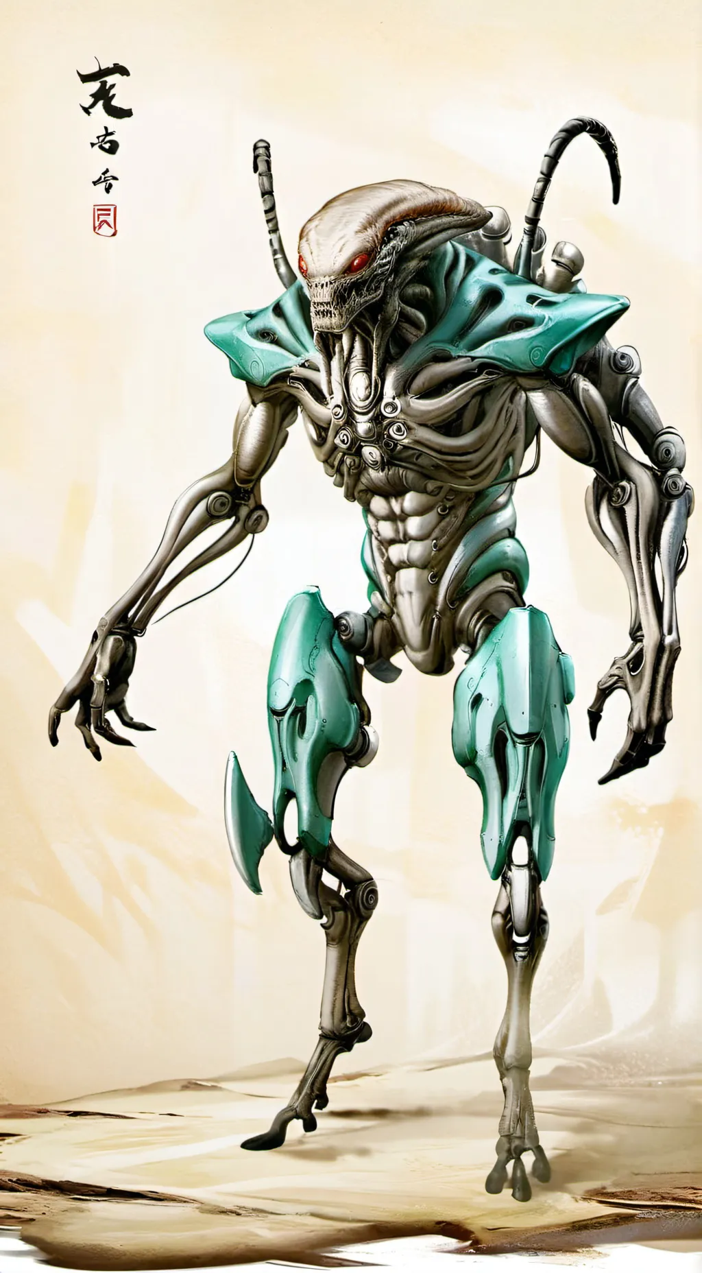 ai character: Vortigaunt background