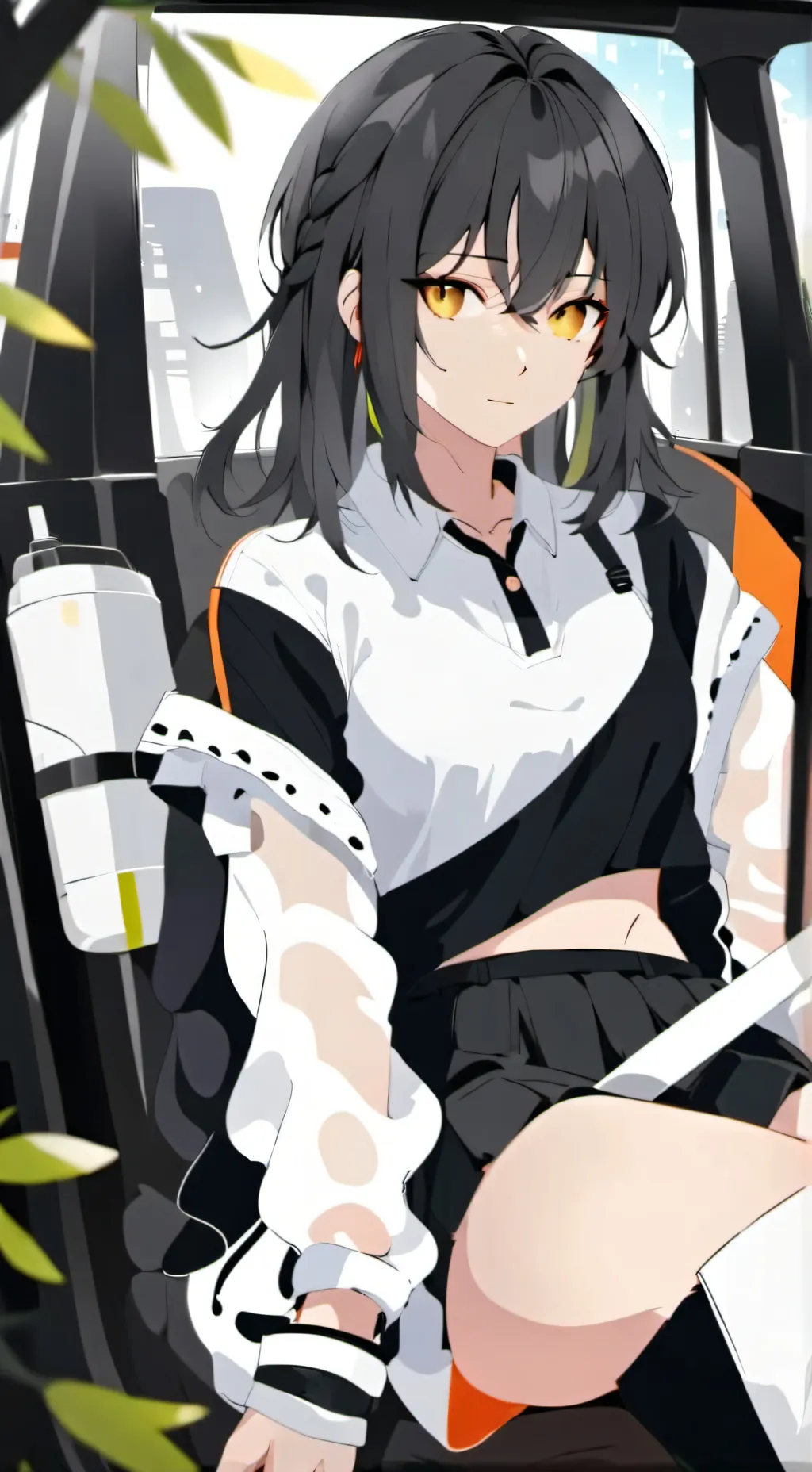 ai character: Folia  background