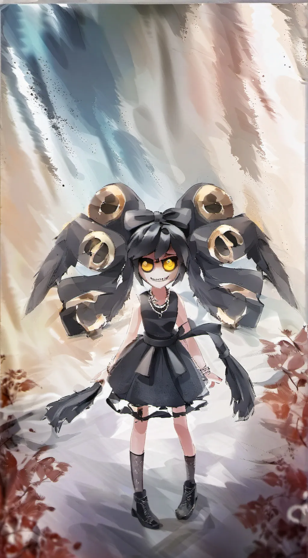 ai character: Murder drones background