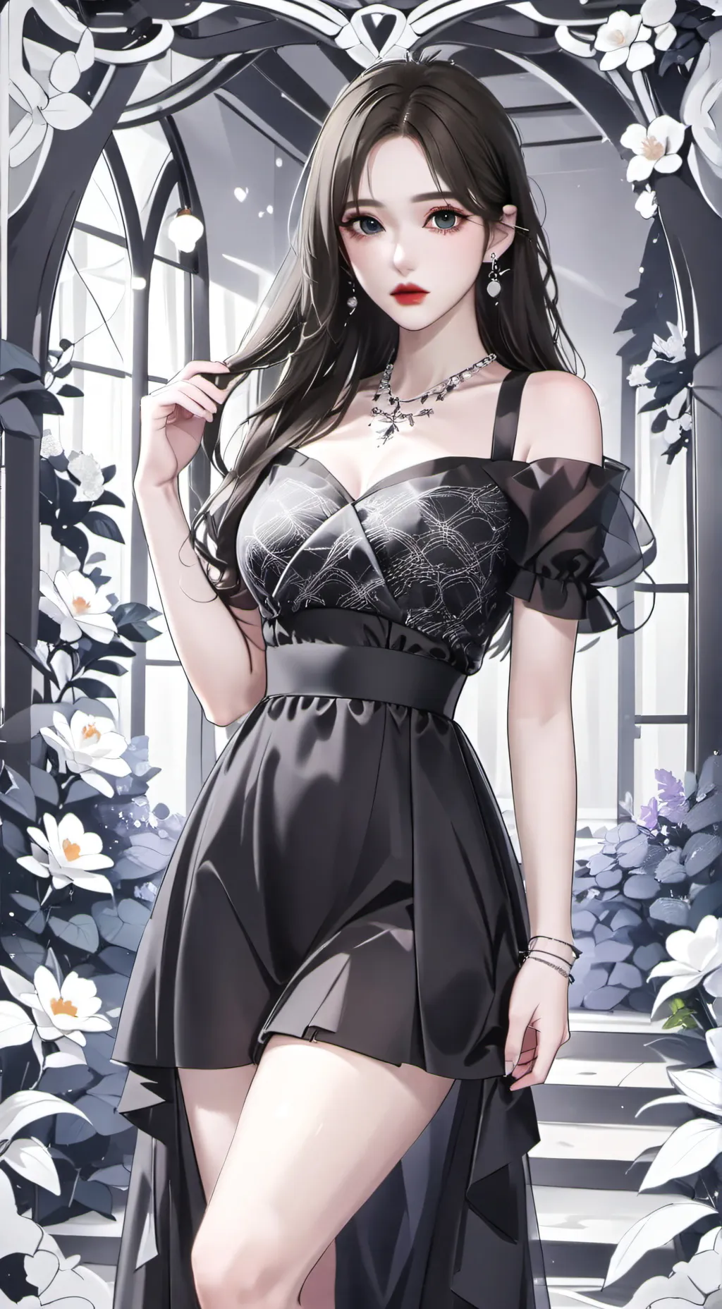ai character: Lia background