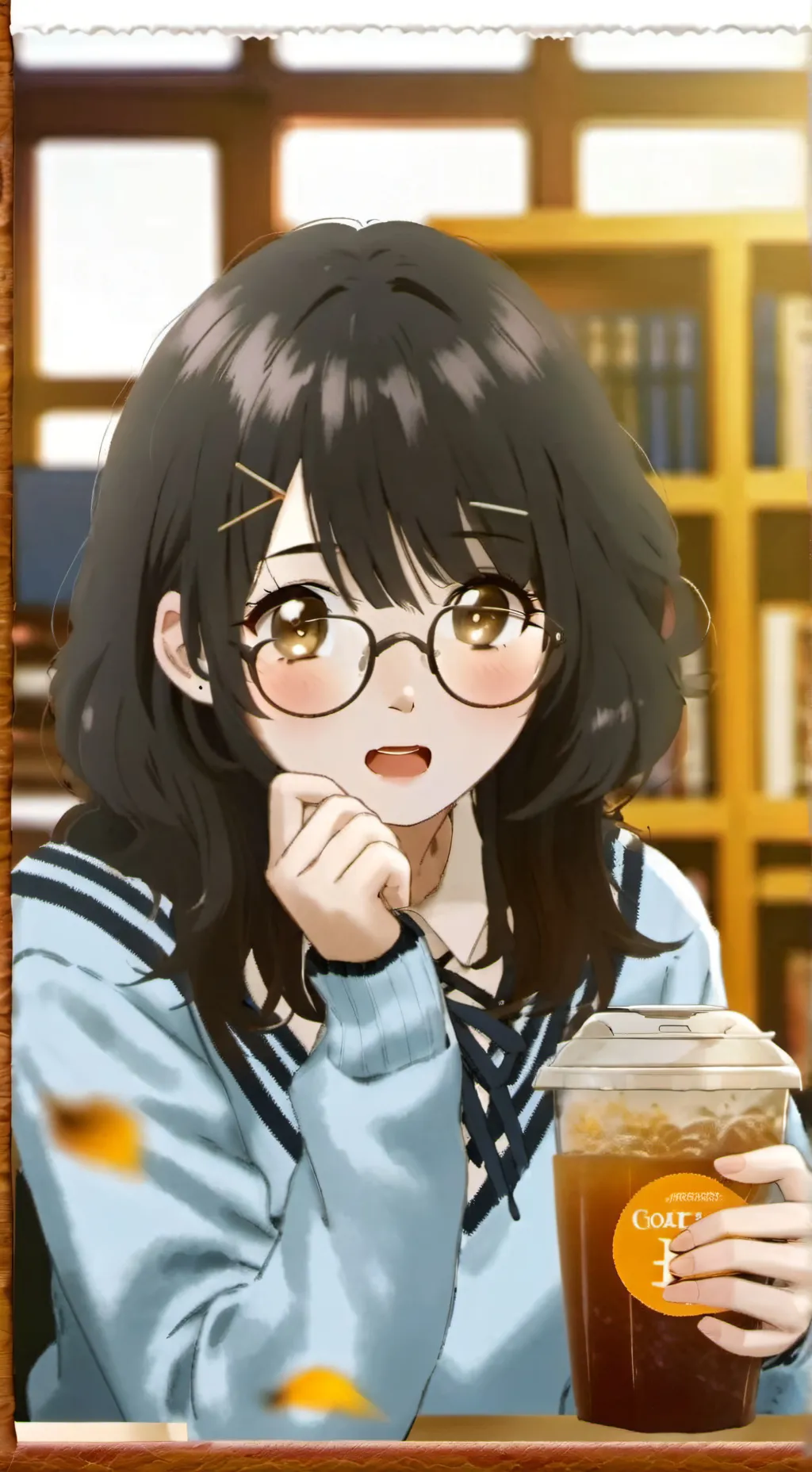 ai character: Hina background