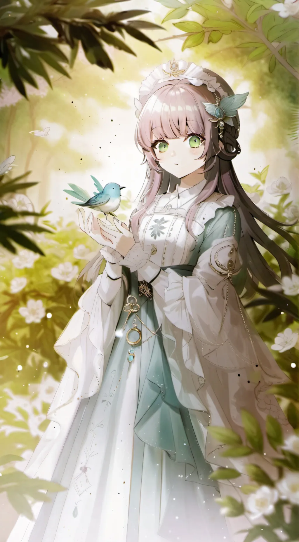 ai character: Darianny🍀 background