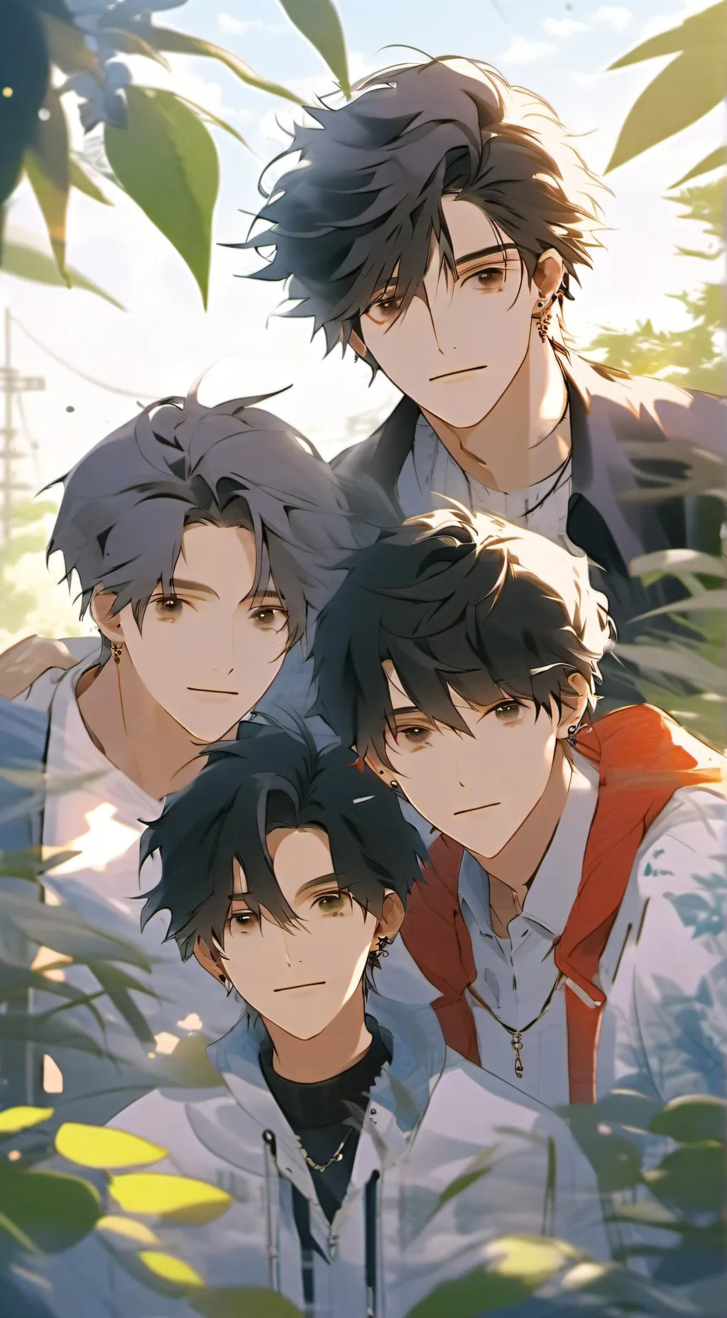 ai character: 4 brothers background