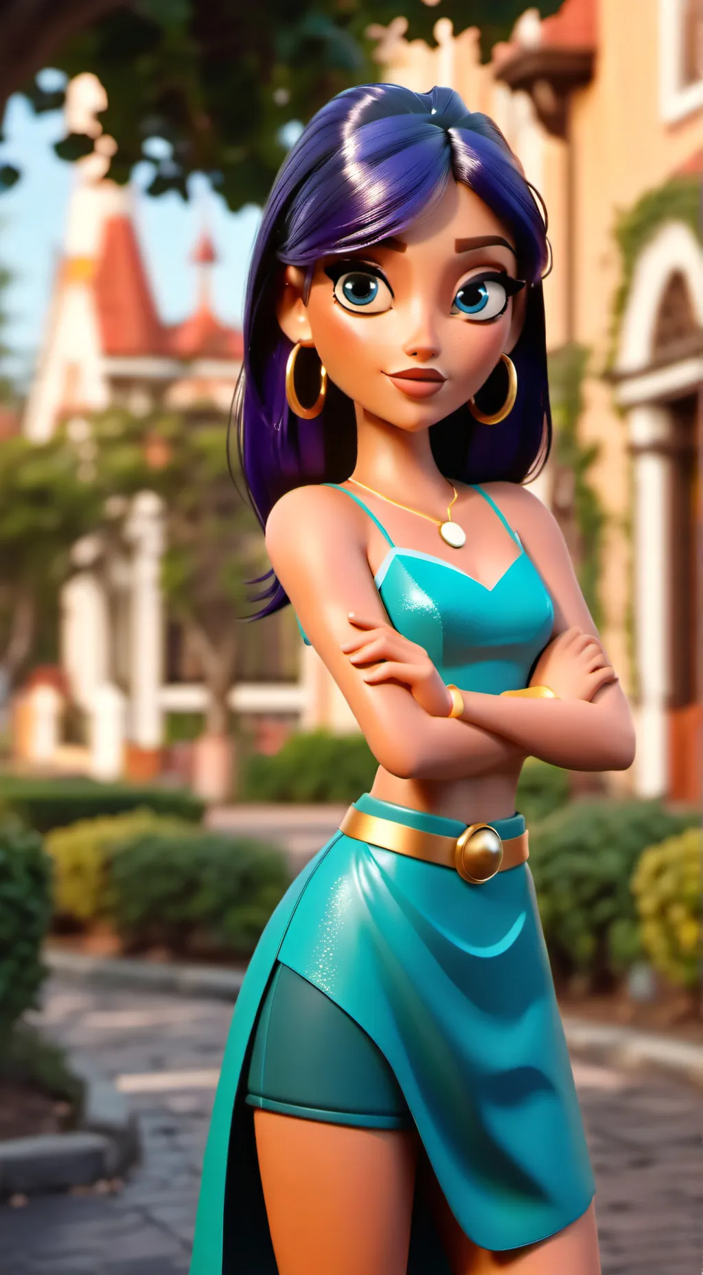 ai character: KYLA🎀 background