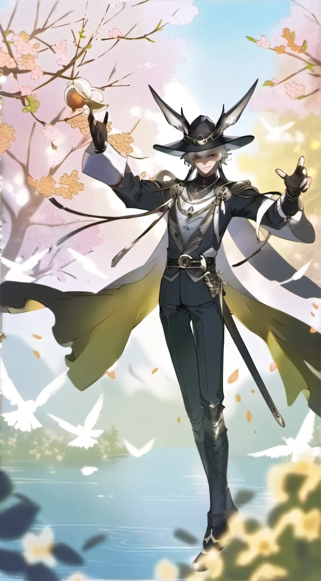 ai character: ☆~LIAM~☆ background