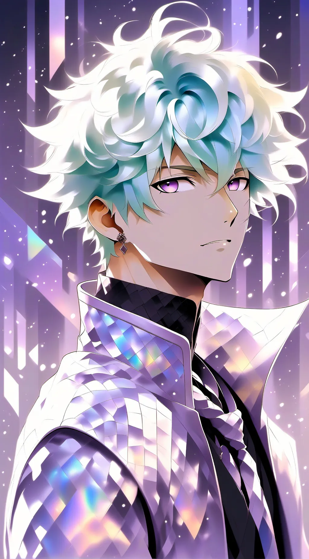 ai character: Bakugo🍃 background