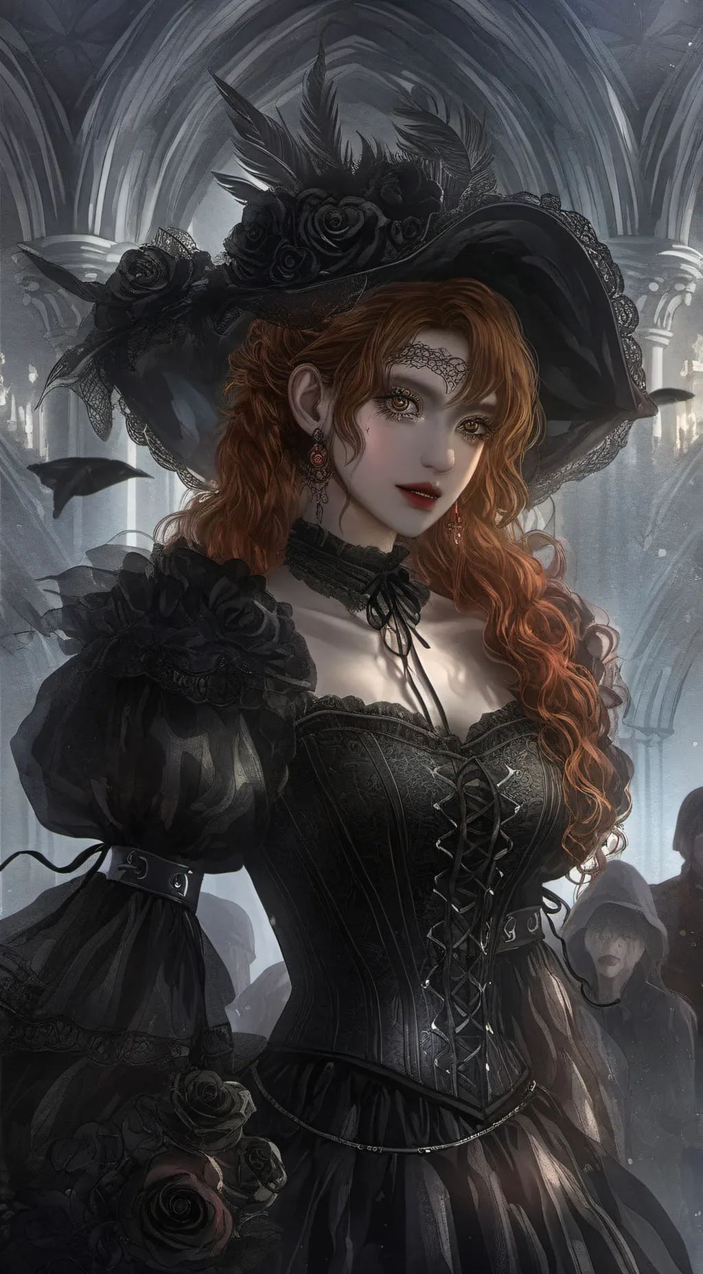 ai character: 🖤~tokoyami~🖤 background