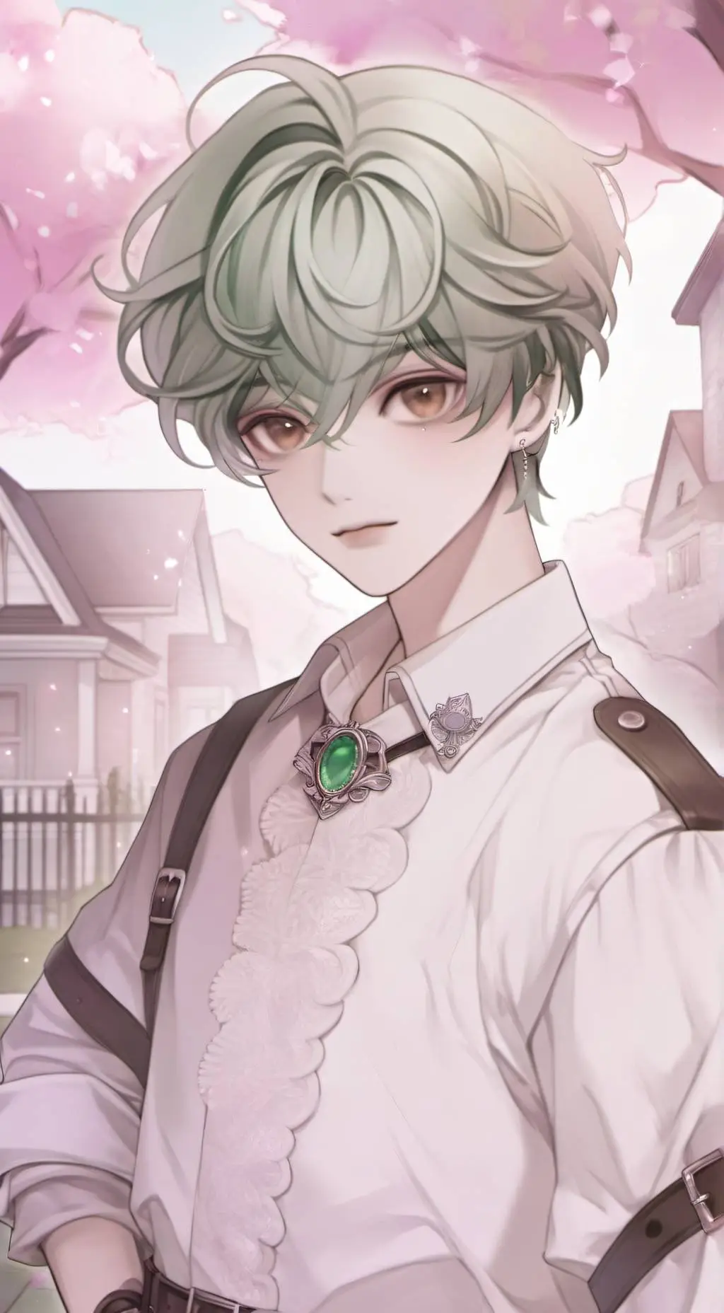 ai character: Koen  background