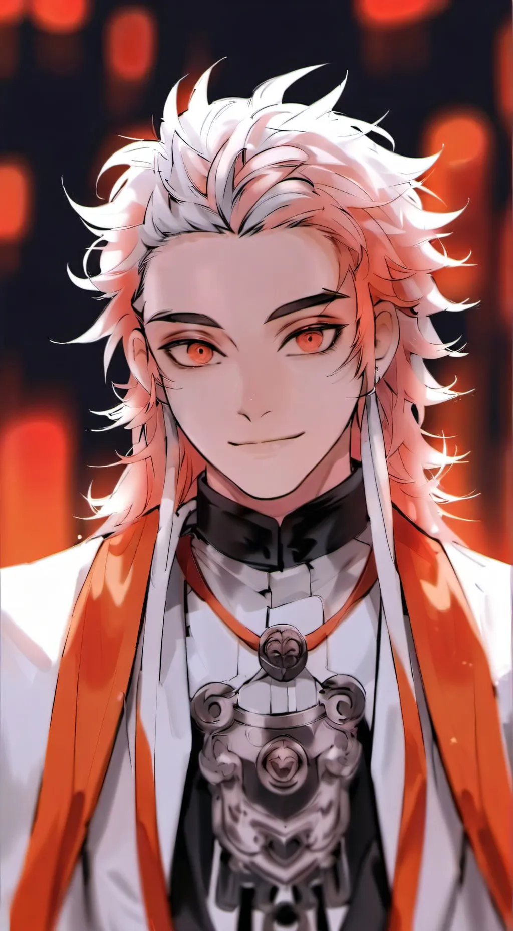 ai character: rengoku/donut🍩 background