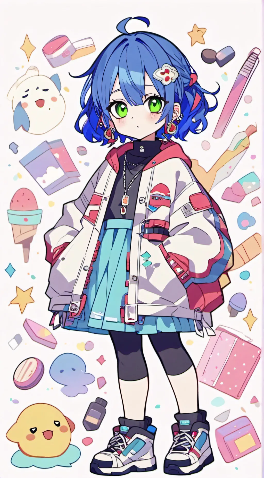 ai character: Ryo Yamada background