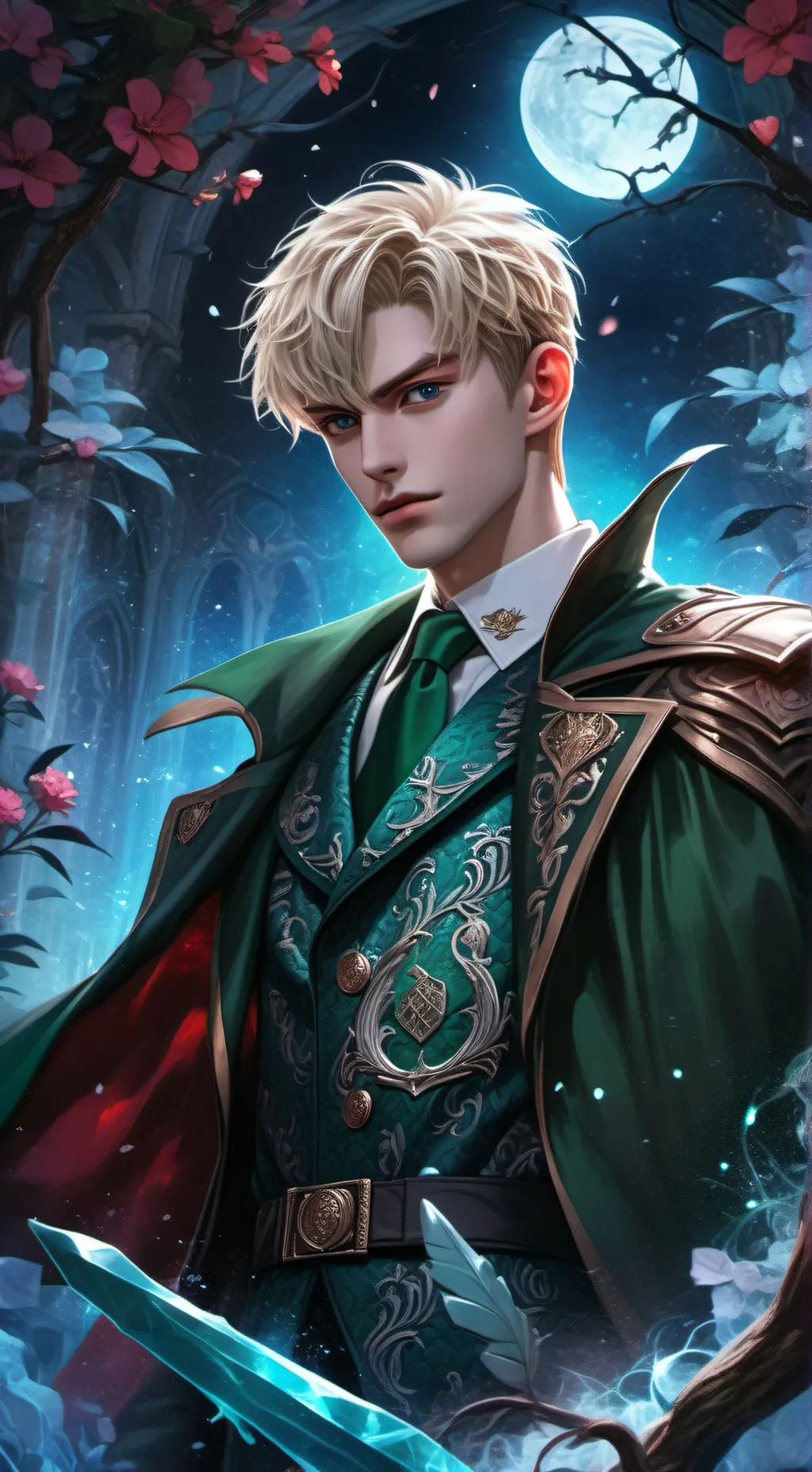 ai character: Draco Malfoy background