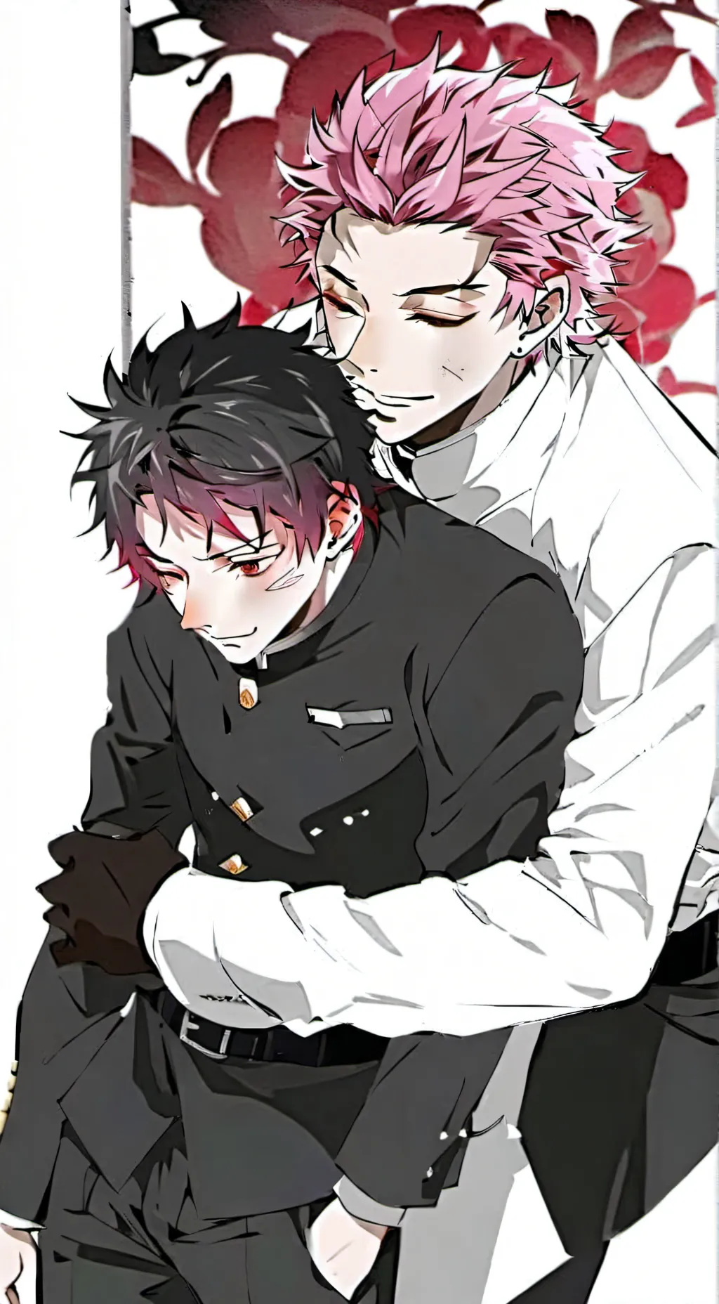 ai character: ~{sabito x giyuu}~ background