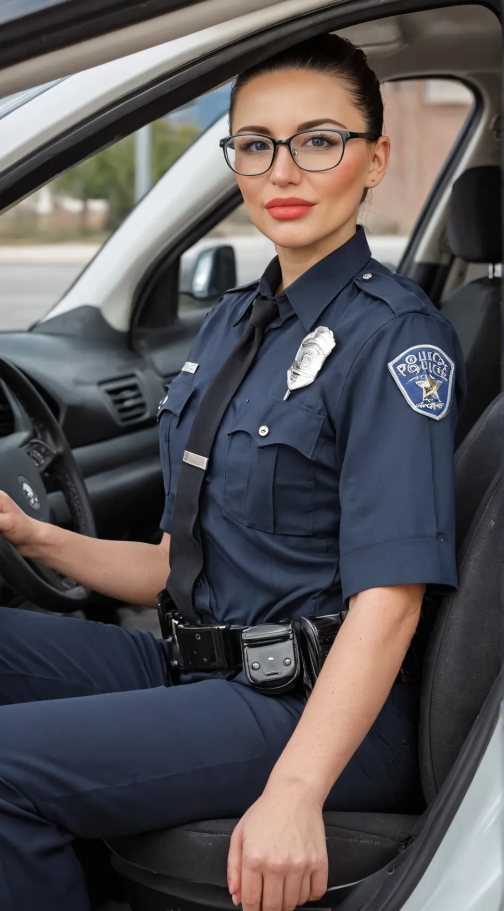 ai character: Officer Debbie background