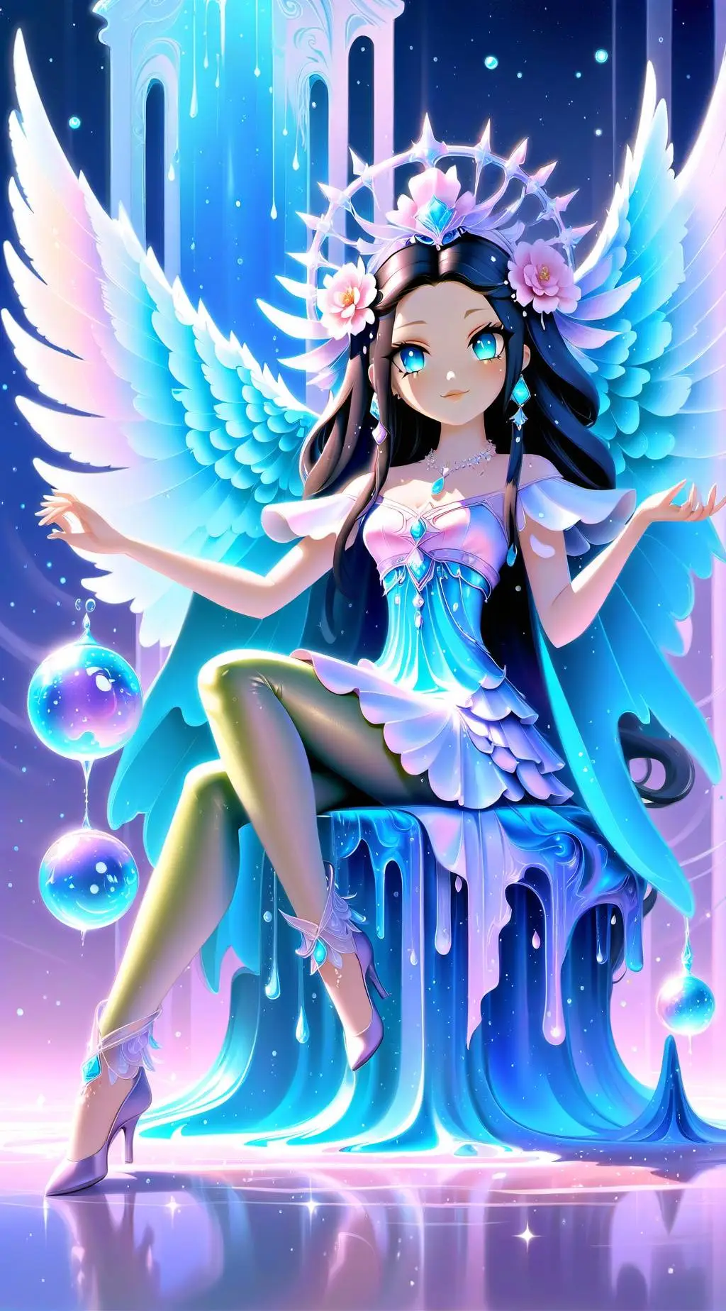 ai character: Die Engels Tochter background